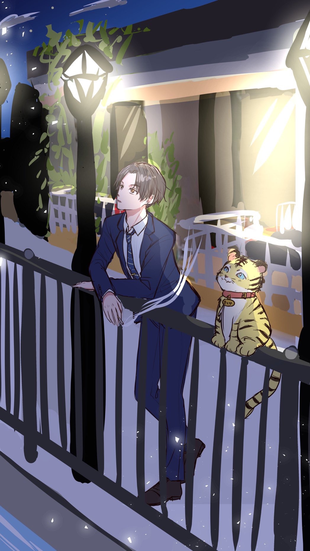 初潜〇 ￤こんばんは🐯