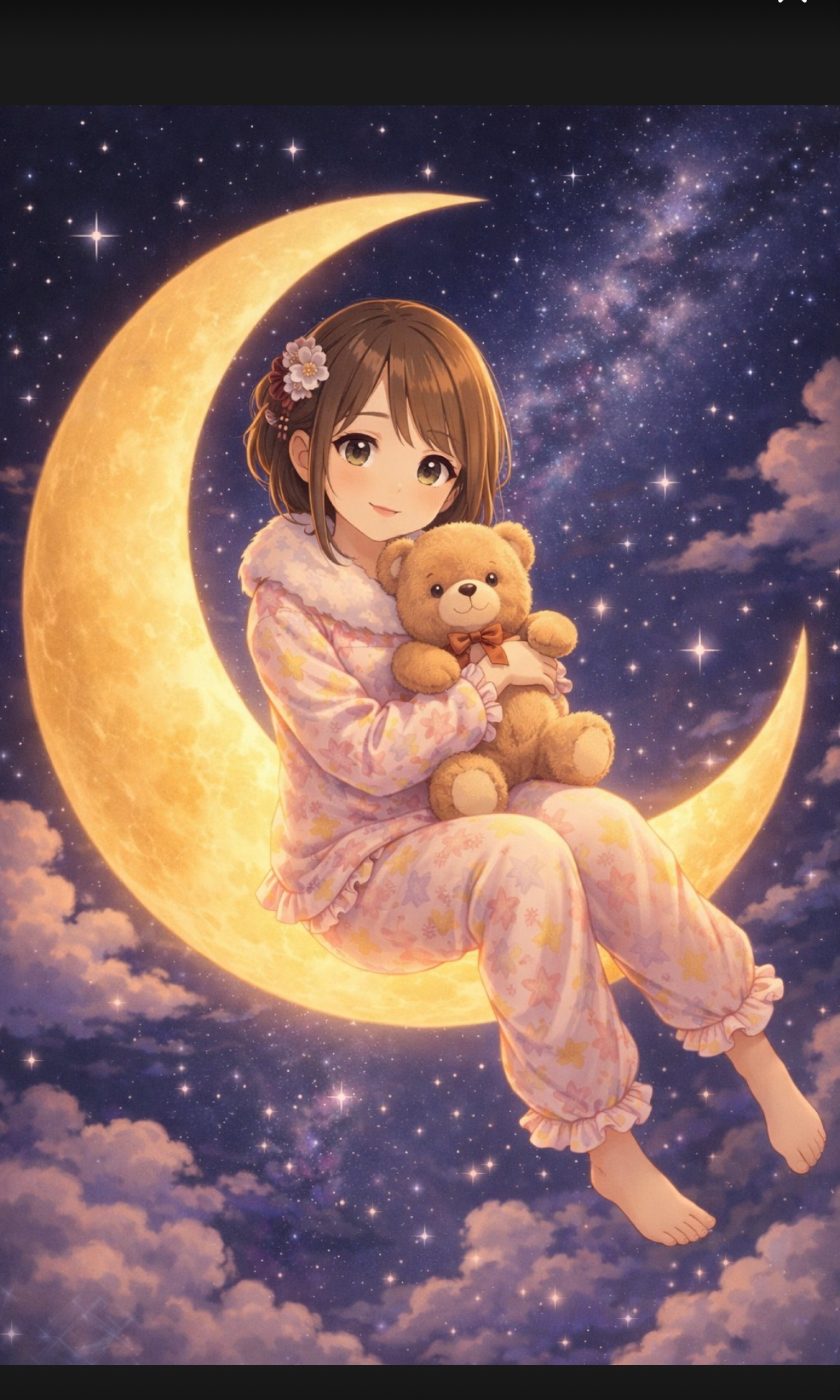 寝ていく？話す？