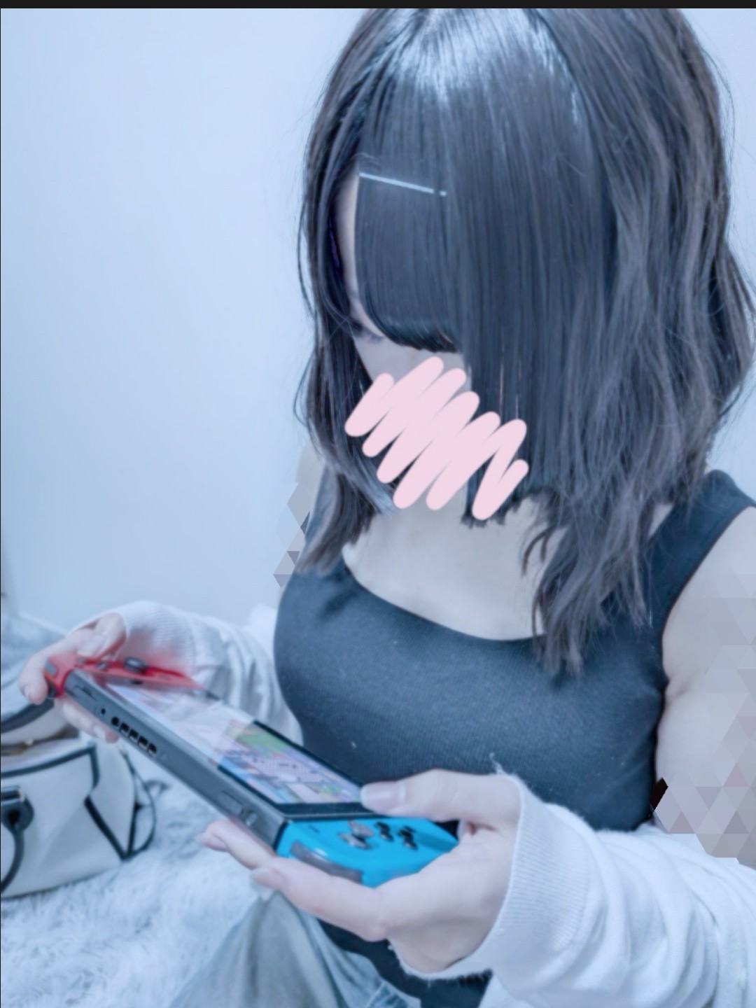 あなた待ち♡(背景はコラボ者)