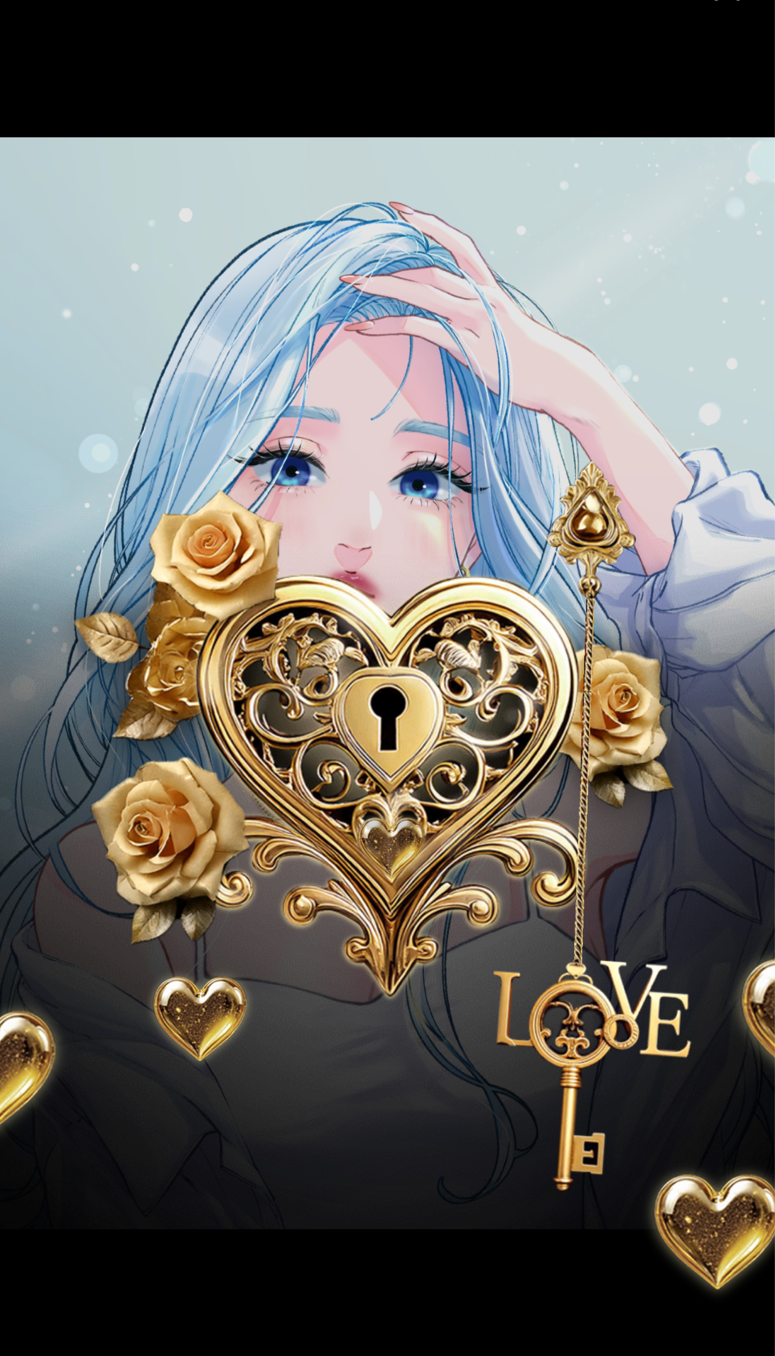 🫐初寝潜◎おはよー(｡ρω-｡)無機材