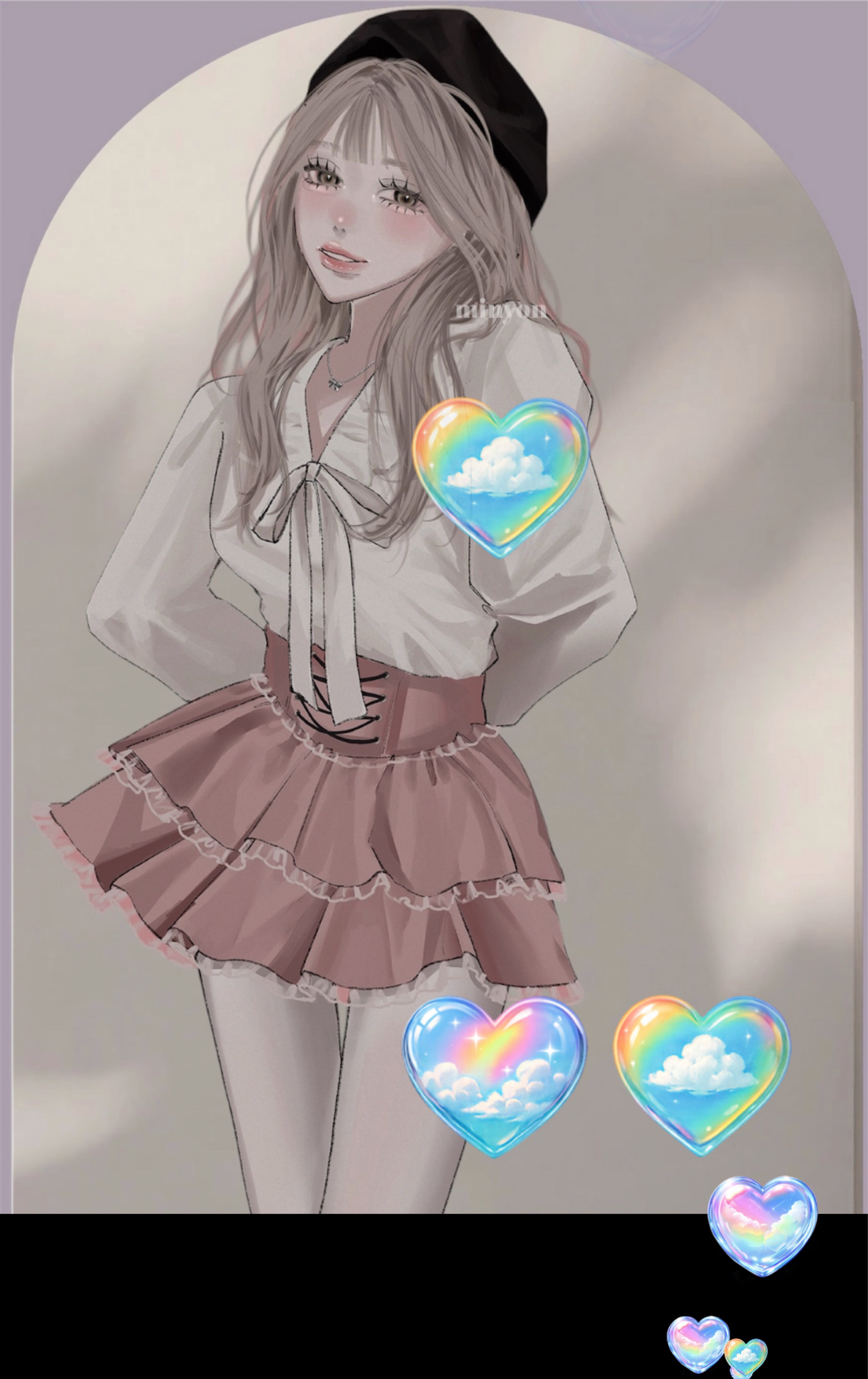 🌷私のイラスト即興大会中🌷〇初