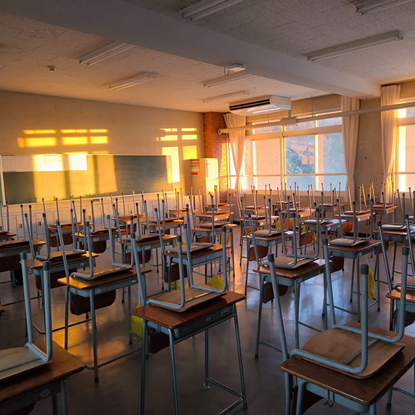 初○　環境音　勉強