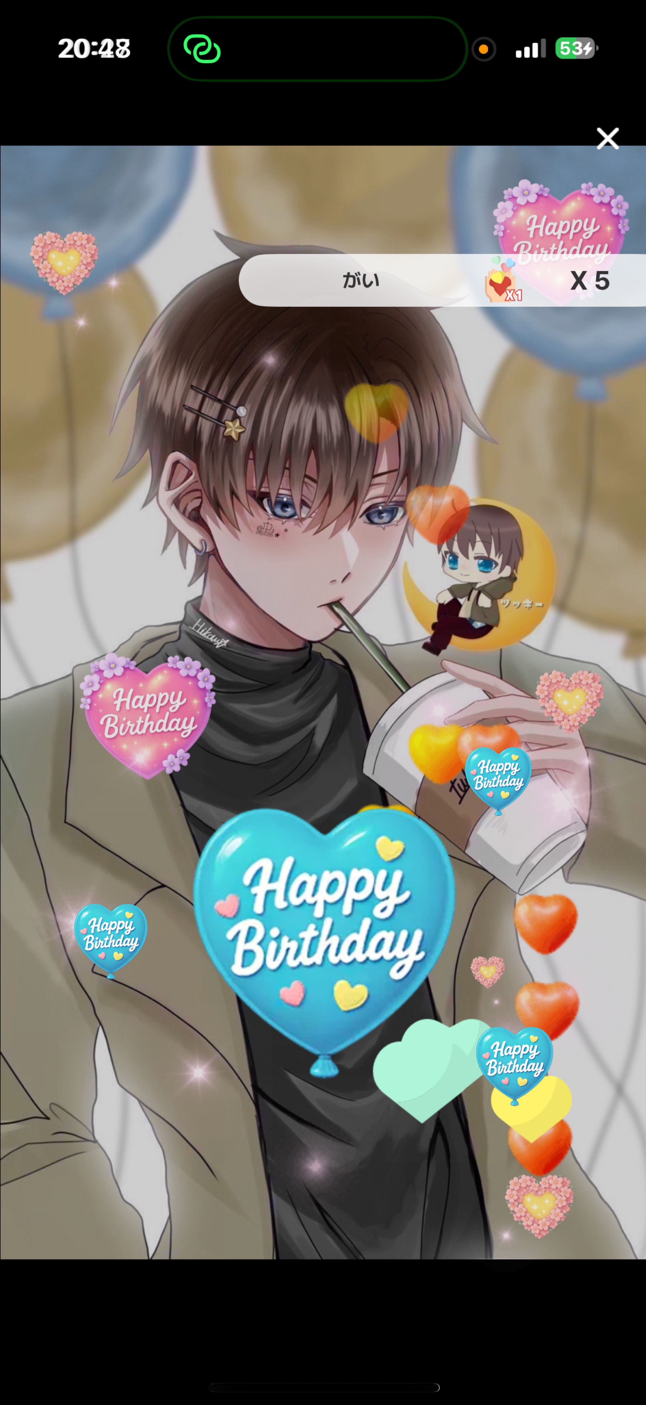 マネの誕生日！赤ちゃん襲来！