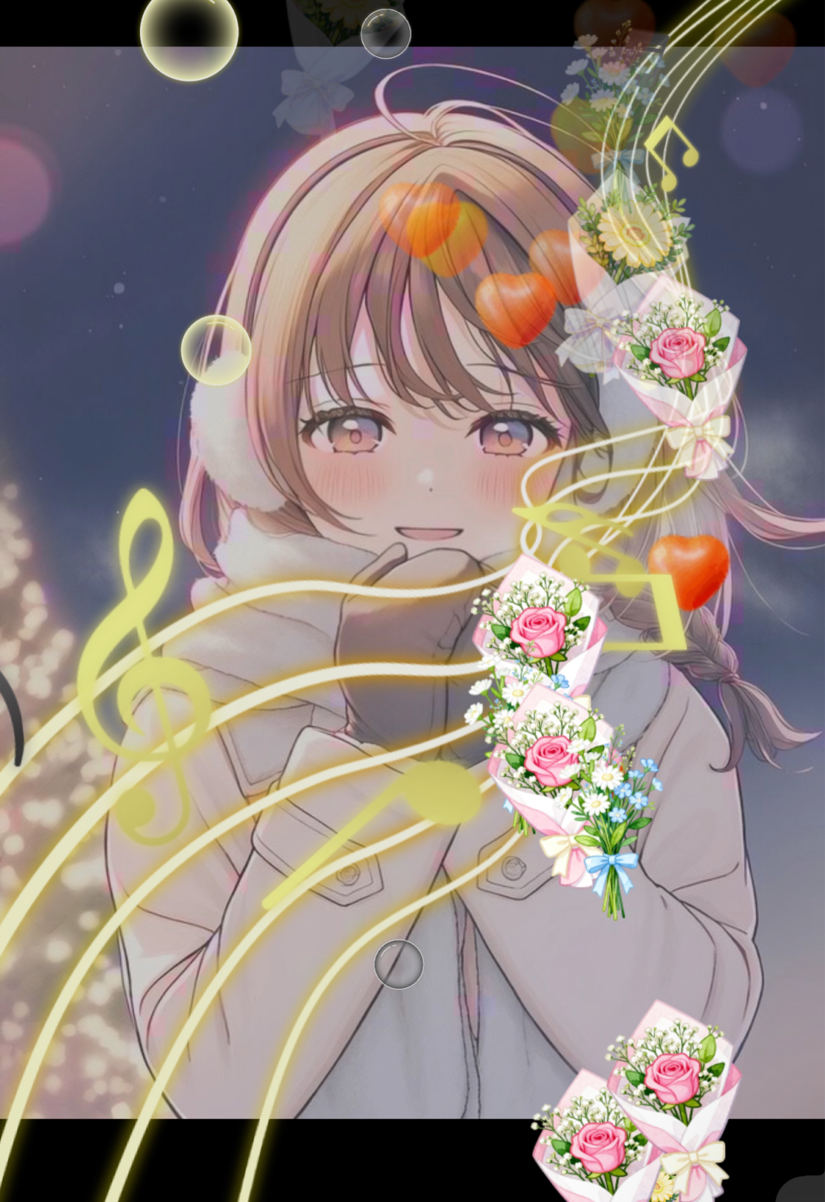 初潜寝◎寝る前のお喋り♡⸝