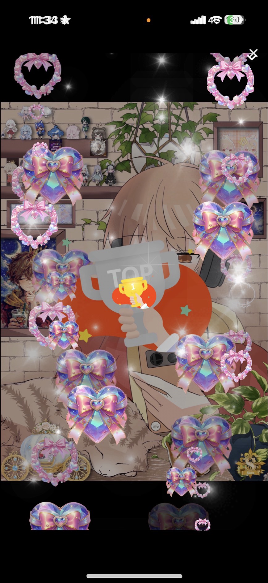 はるきゅんもっと奥まで入れるね？//︎🫶