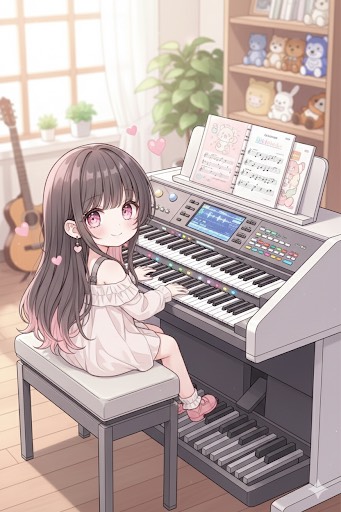 作業BGMに。エレクトーン練習中／初見◎