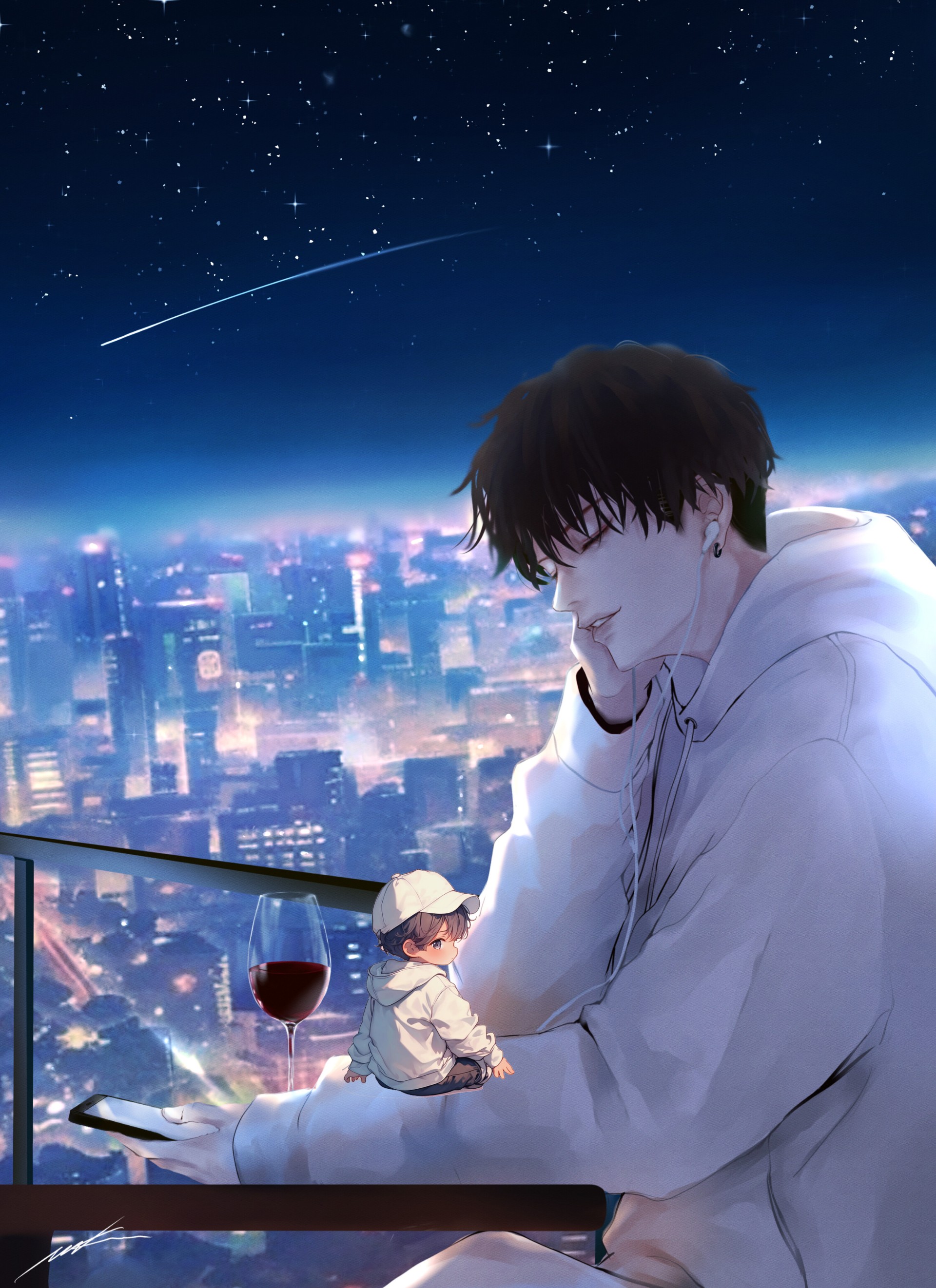 初寝️⭕️…君色に染めて🥀 ́…