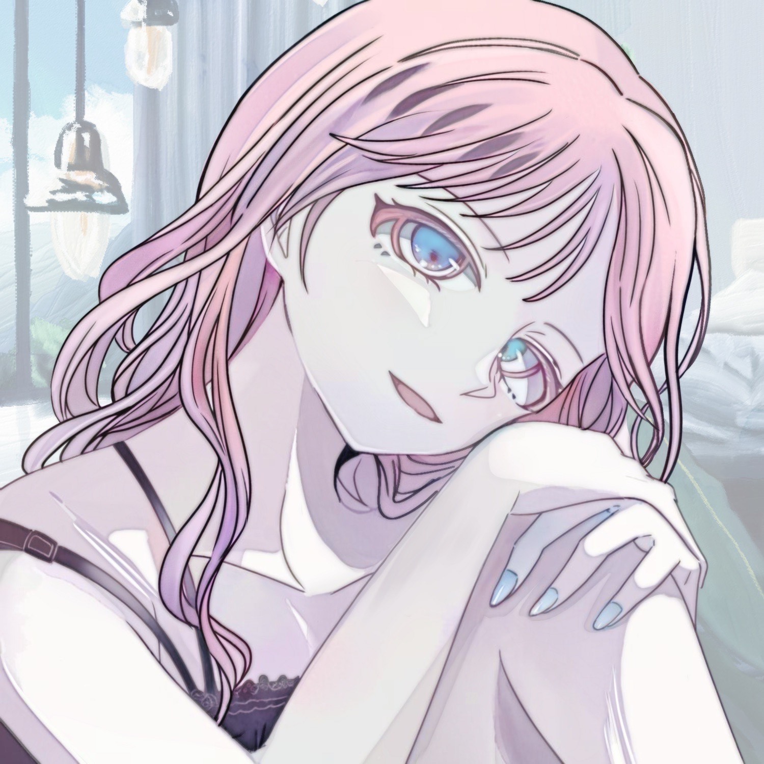 初潜寝◎ おはよ