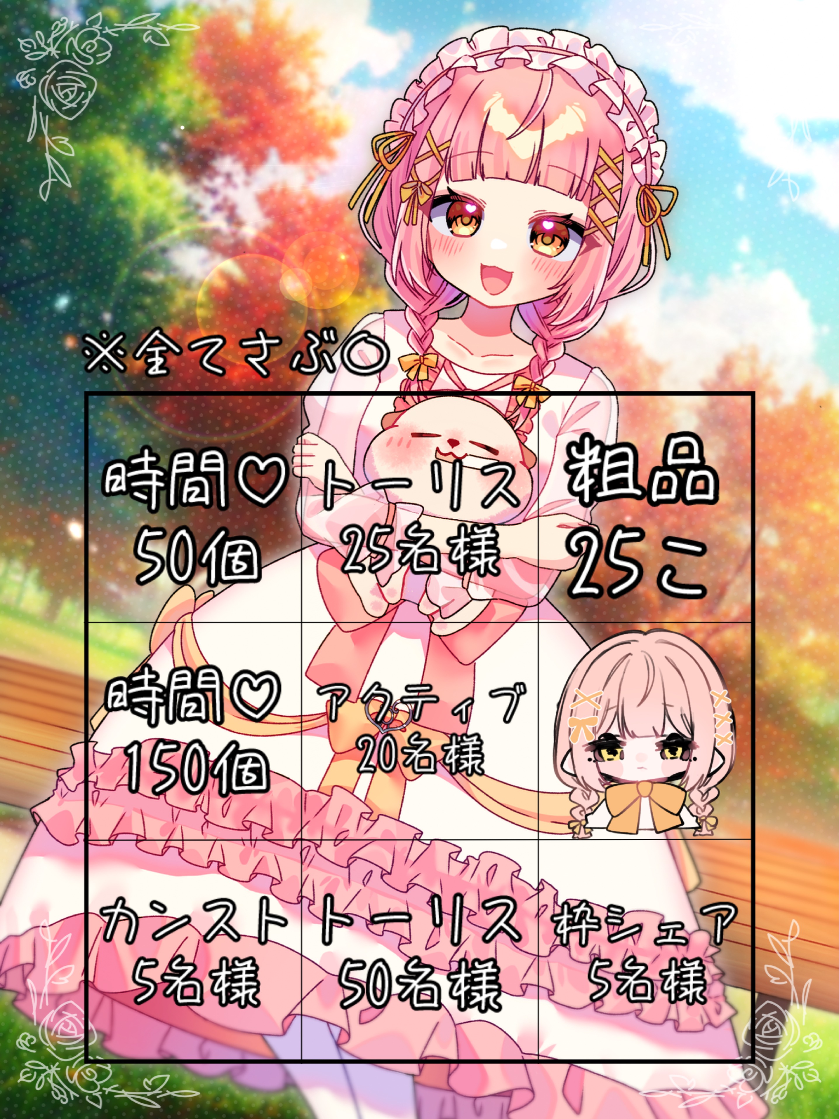 はい！ちゅーもく！びんごします➿♡