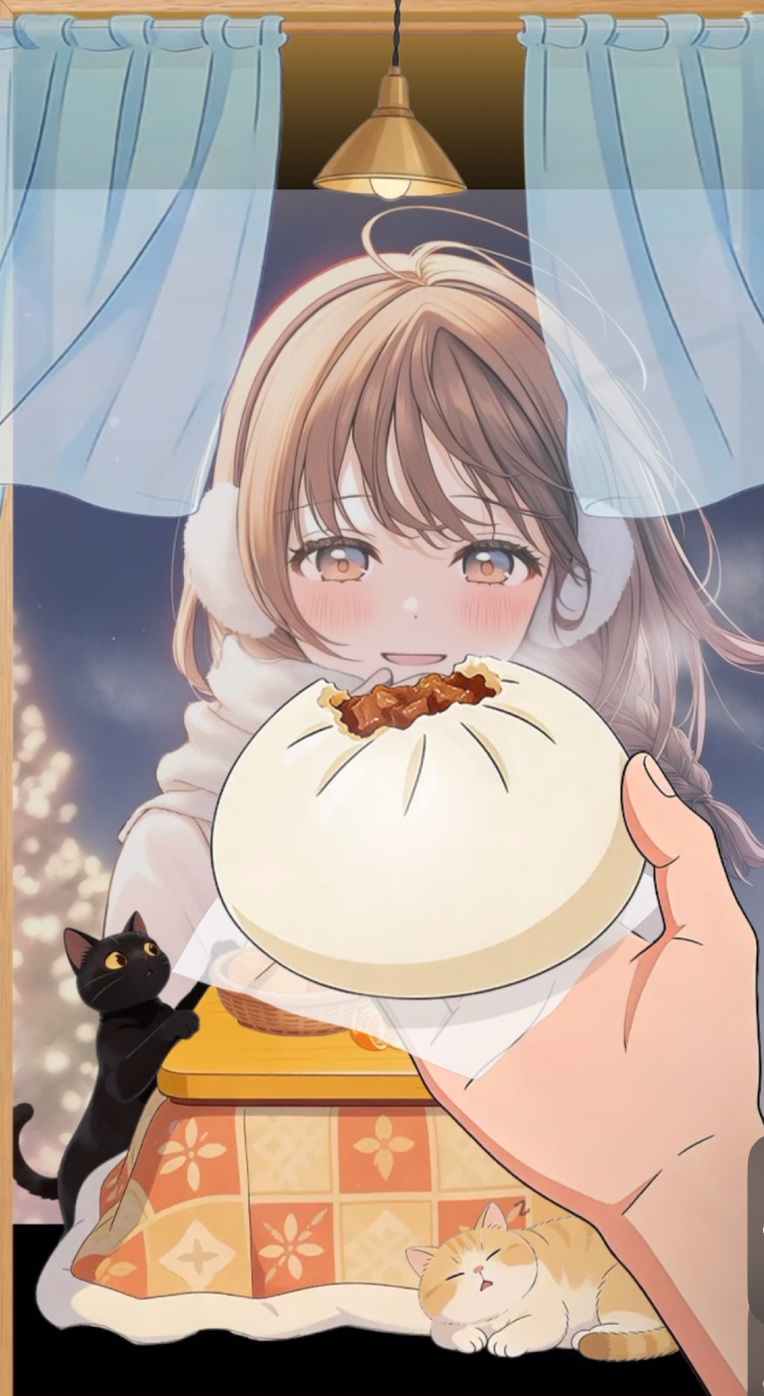 初潜寝◎寝る前のお喋り♡⸝