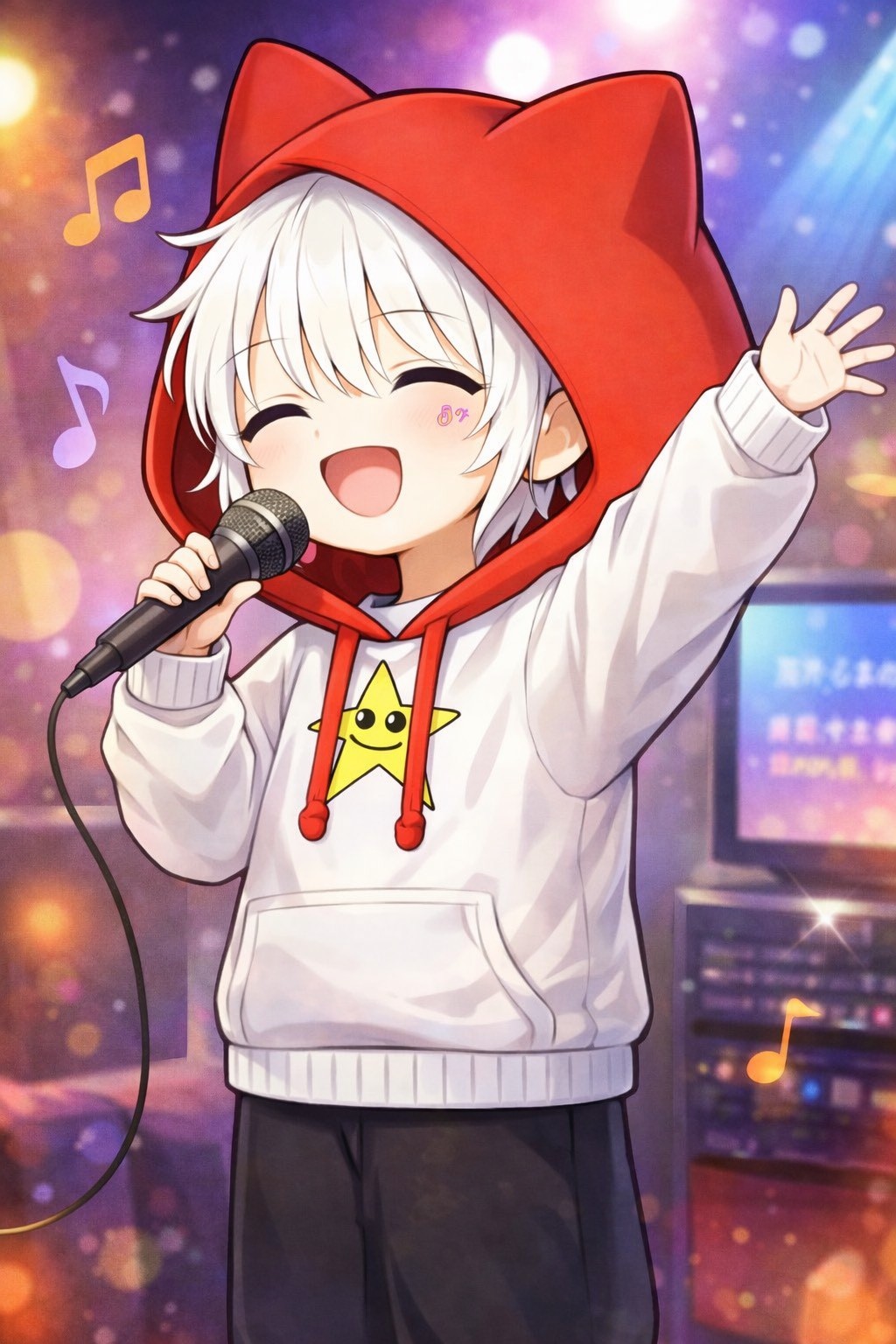 【初寝潜💮】歌うよー