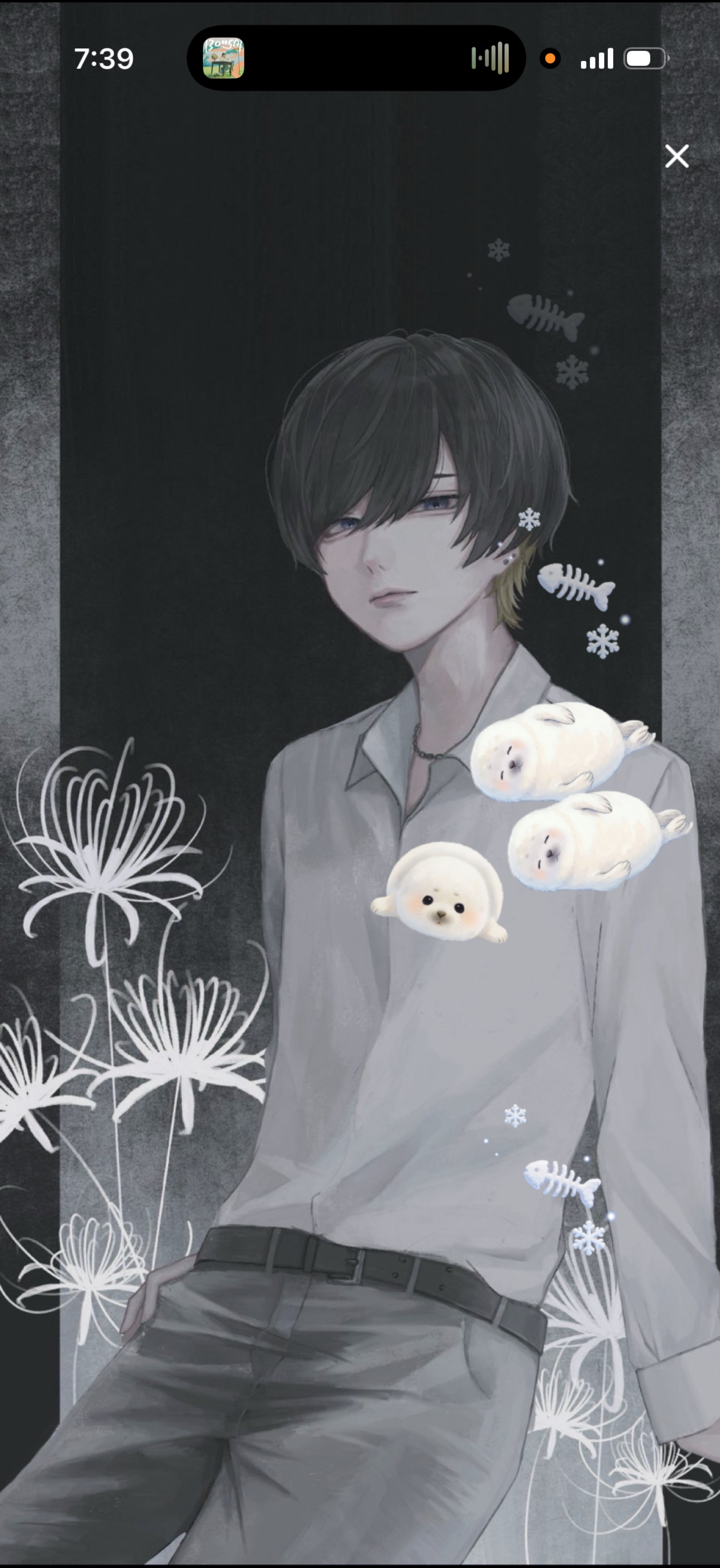 初潜⚪︎ おはようしようね