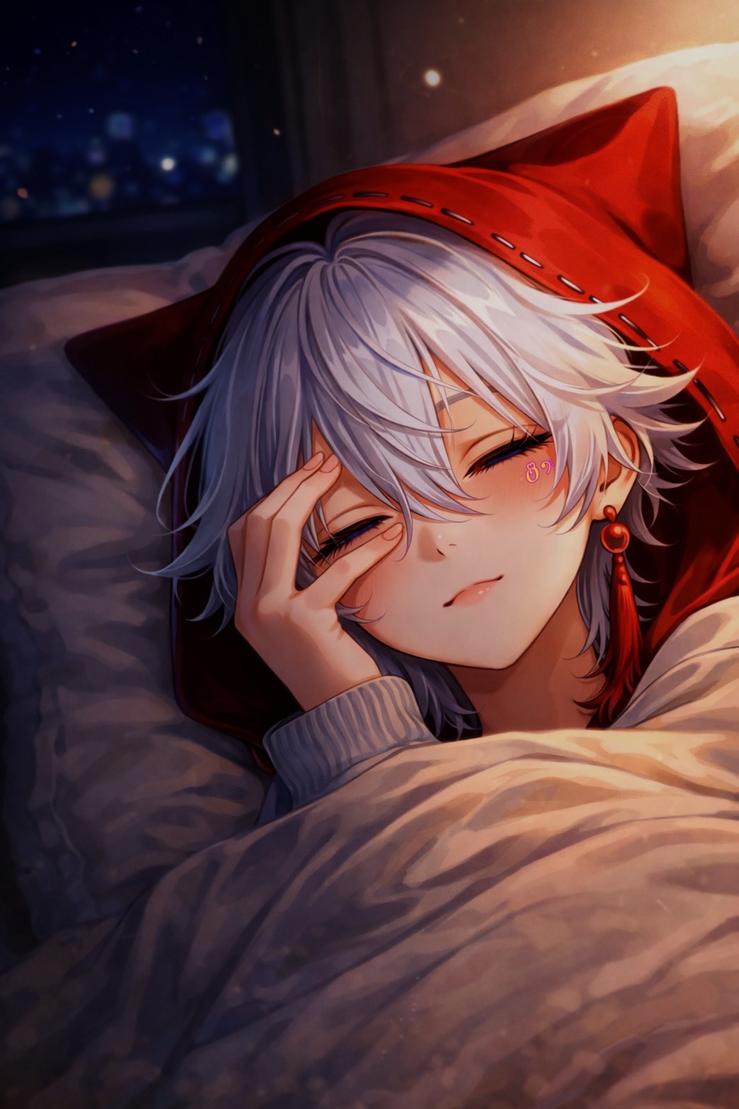 【初寝潜💮】寝れない子みんなで寝るよー