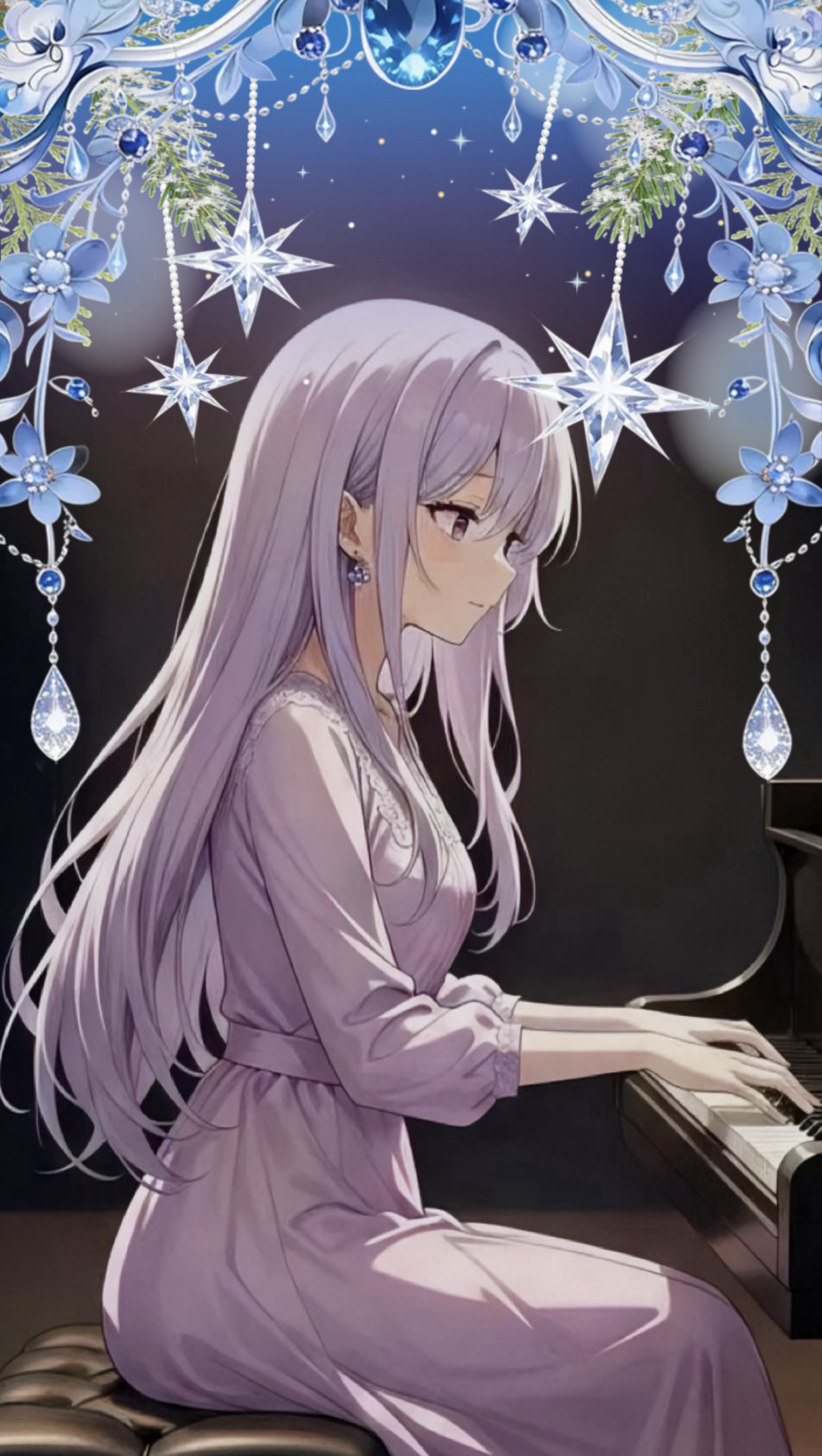 寝潜初◎ピアノ練習