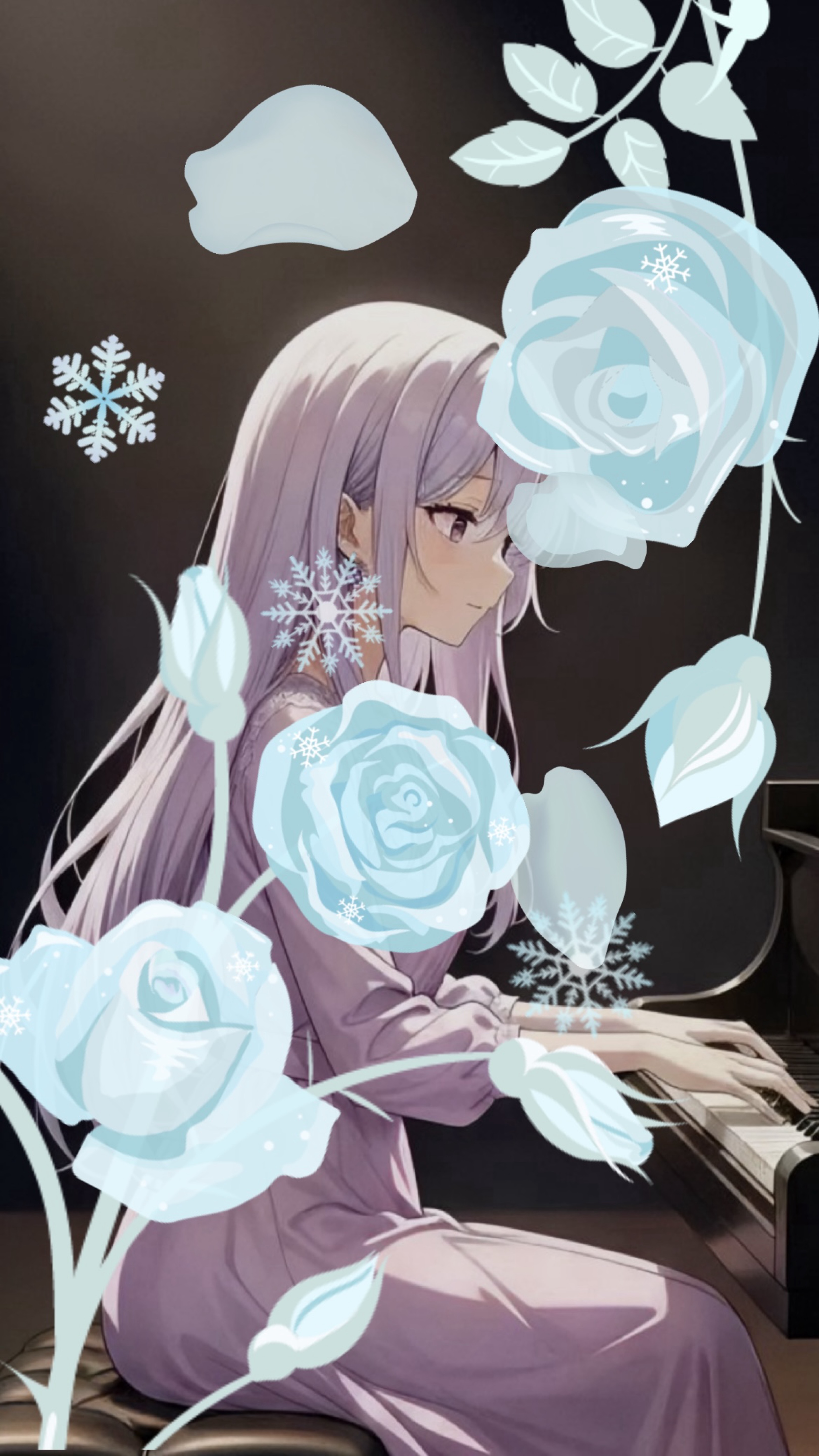 寝潜初◎ピアノ練習