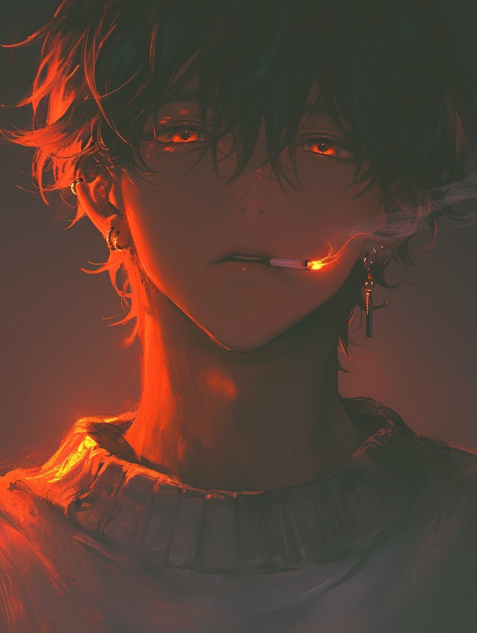 タバコ付き合って🚬