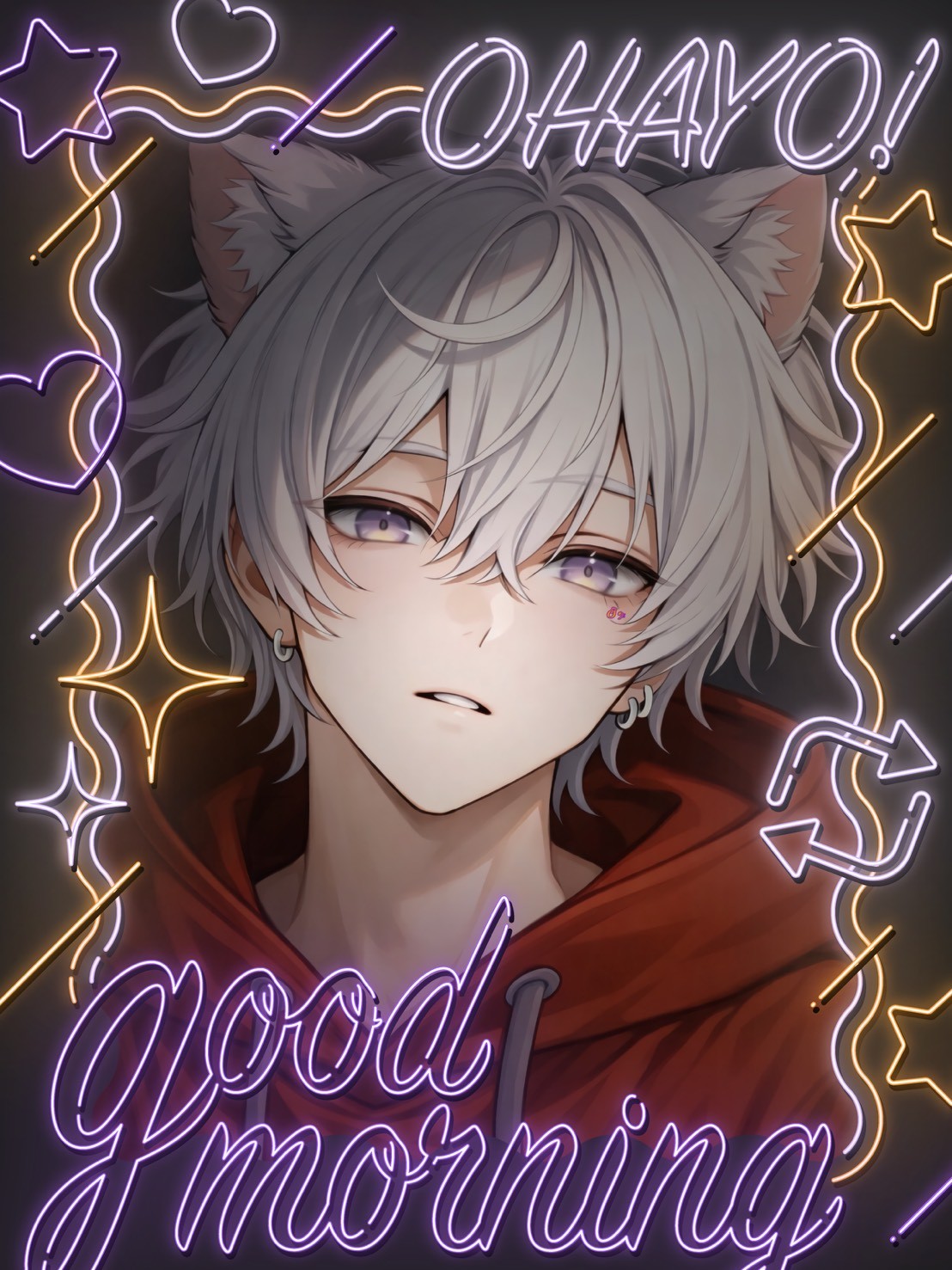 【初寝潜💮】おはよー！朝さだよー！