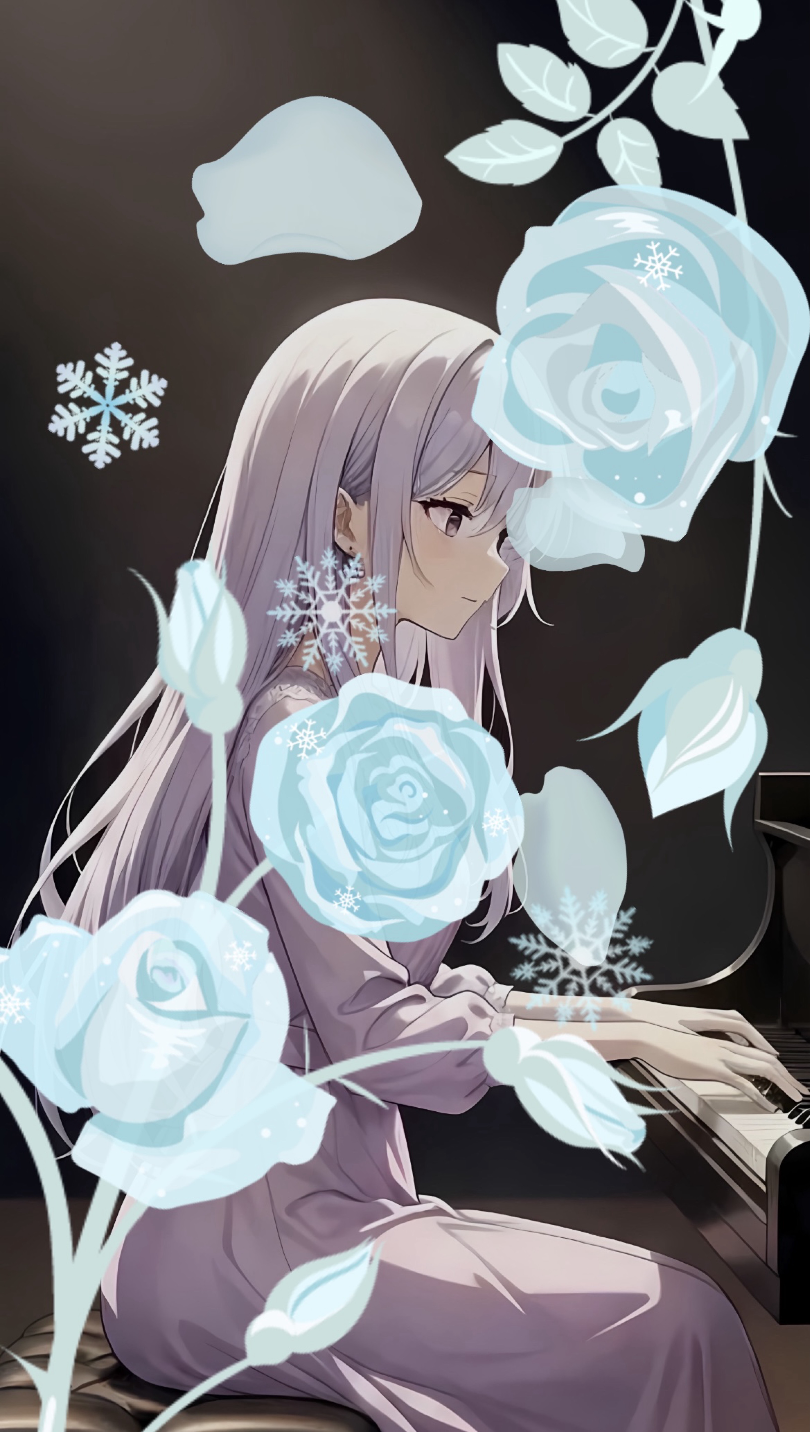 寝潜初◎ピアノ練習