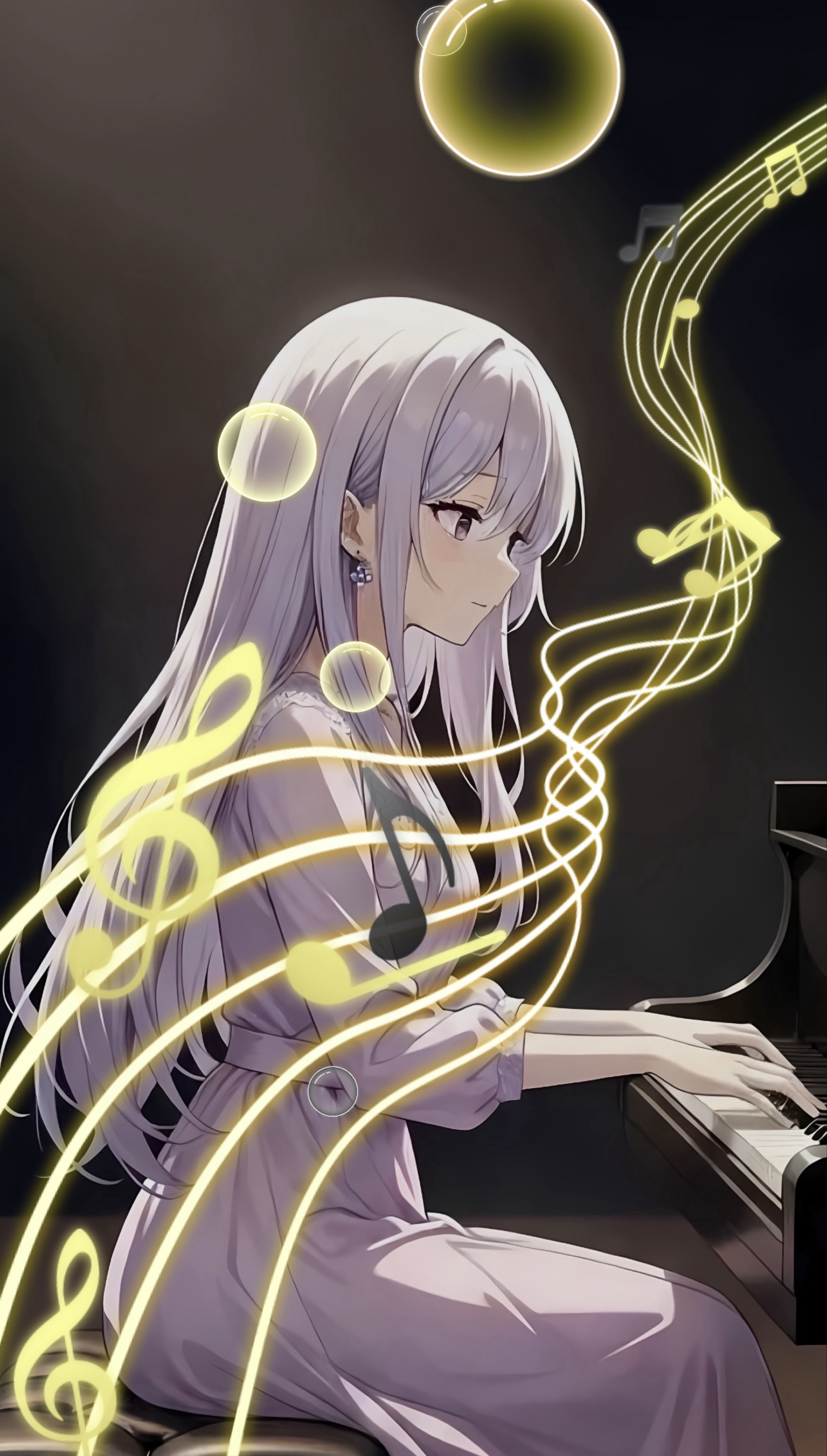 寝潜初◎ピアノ練習