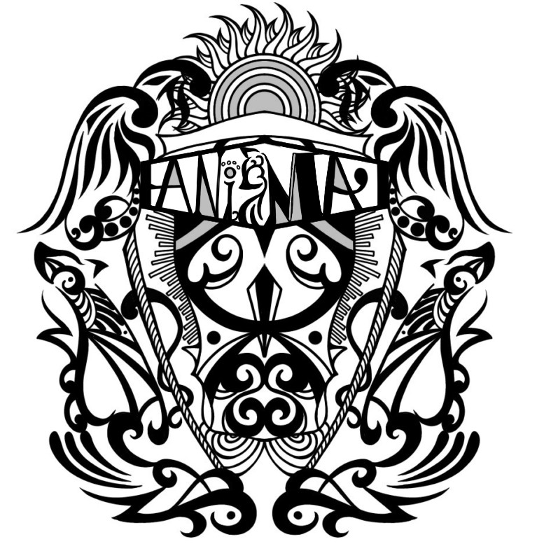 深夜の絵師部屋