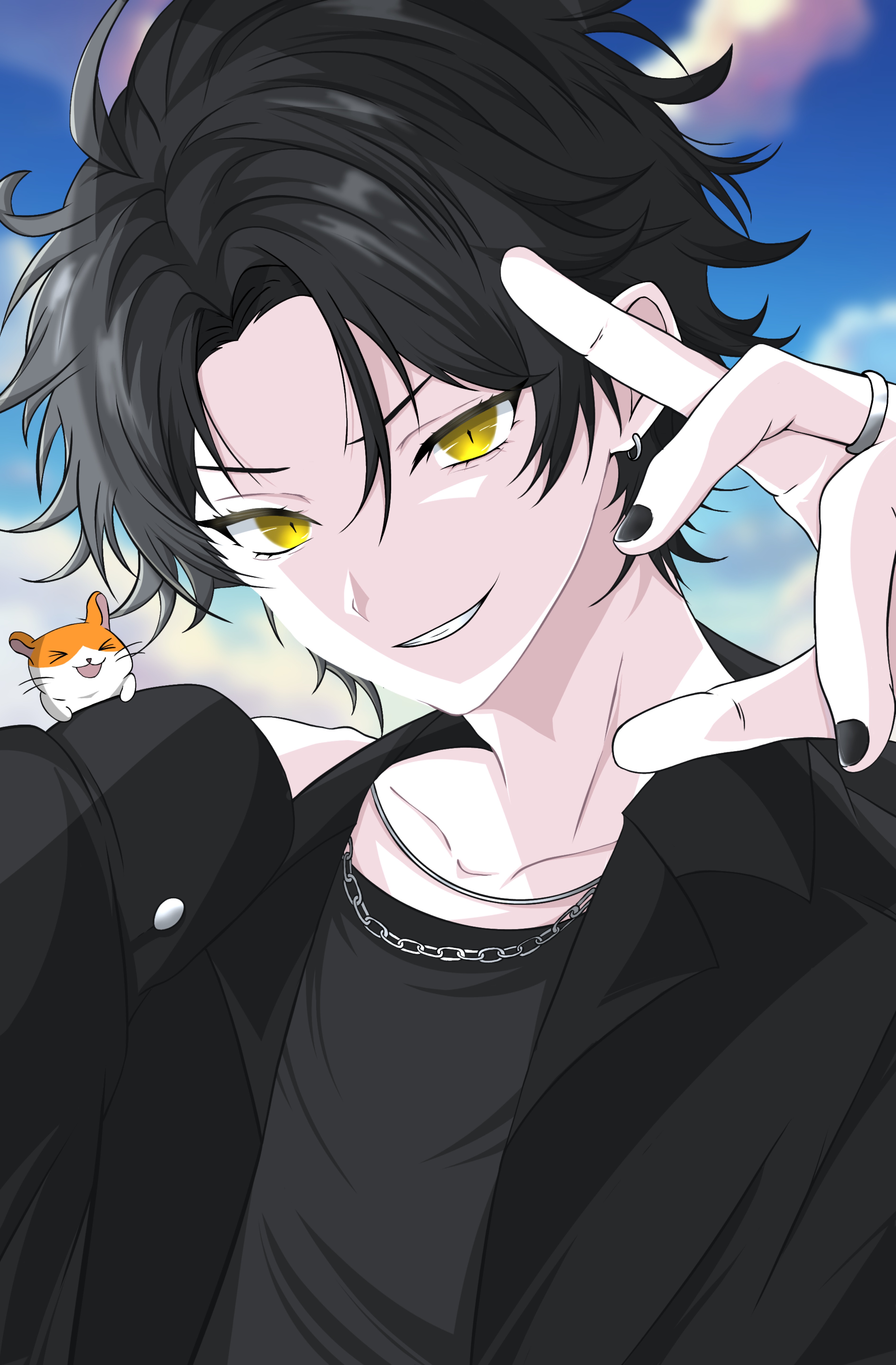 なーに見てんの？🙂‍↕️♡