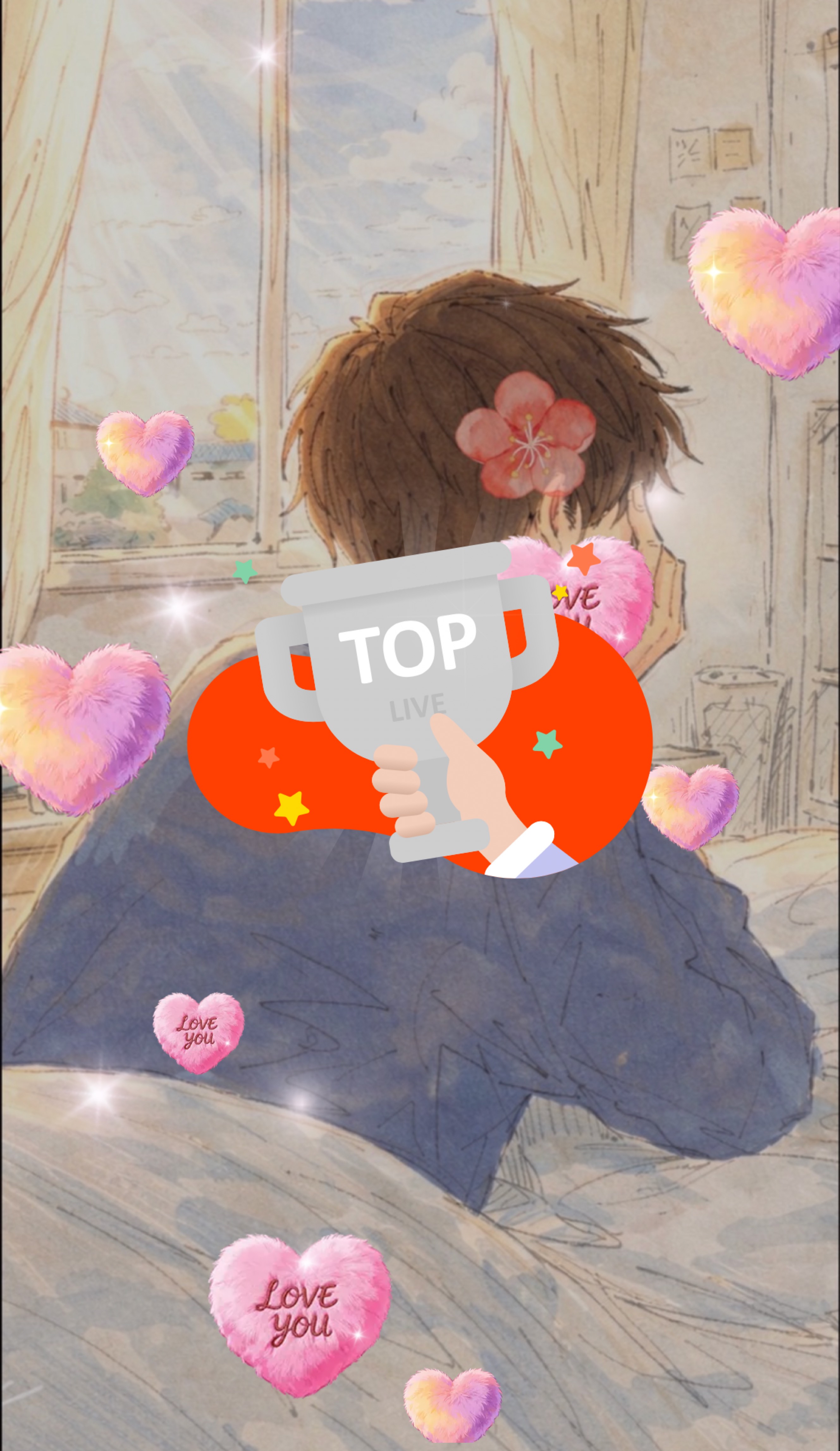 初 ○ 昼 の 配 信 .