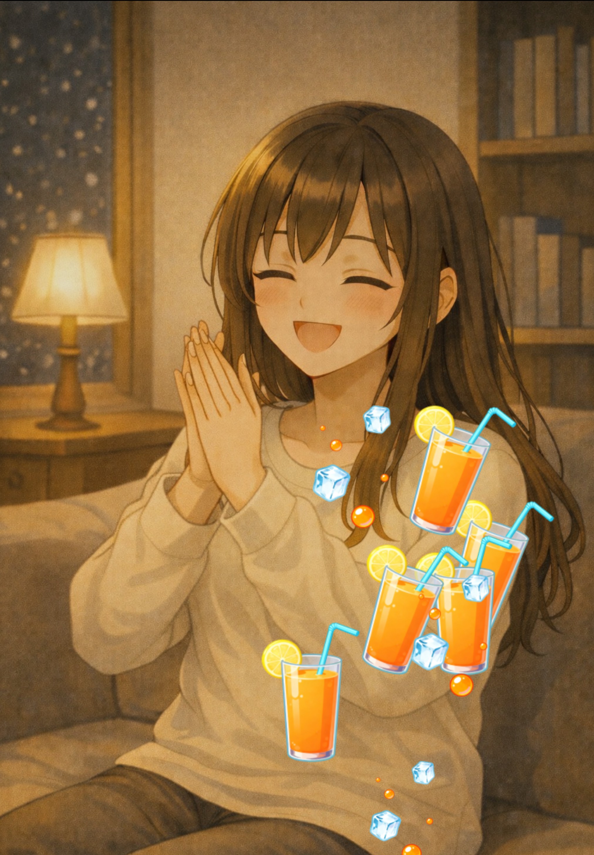 酔っ払いによる寝落ち枠　初潜寝⭕️