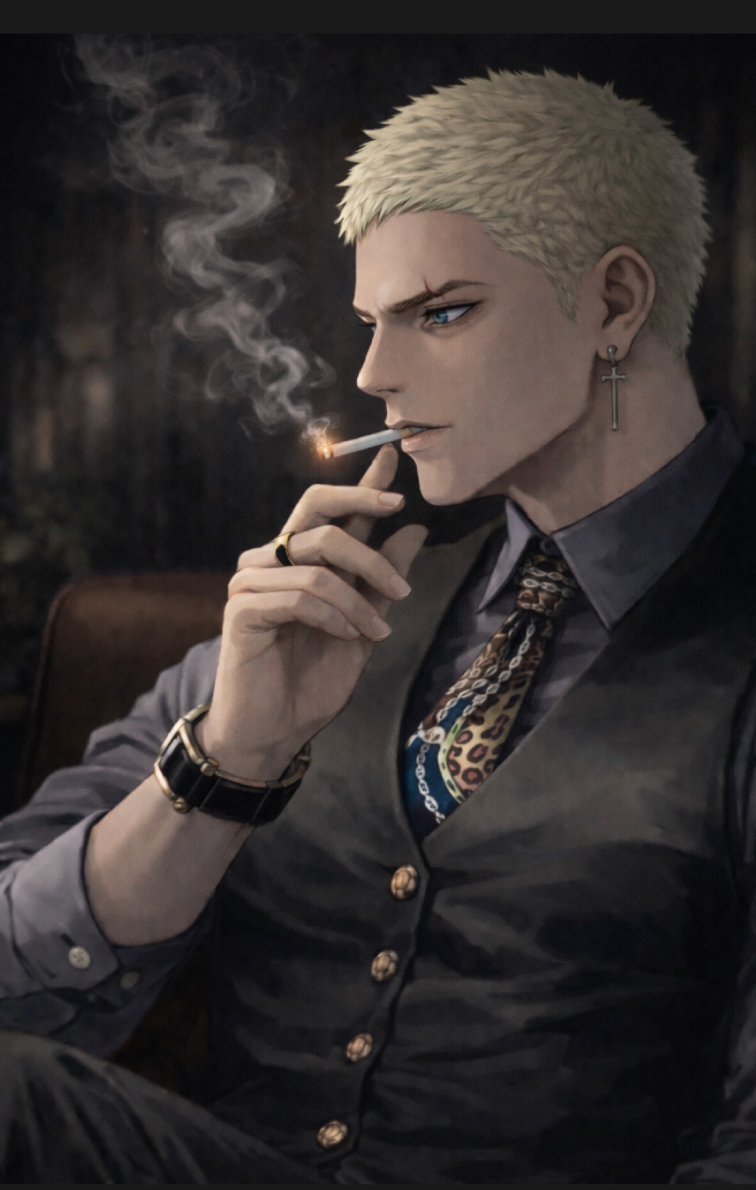 喫煙所    初見様〇