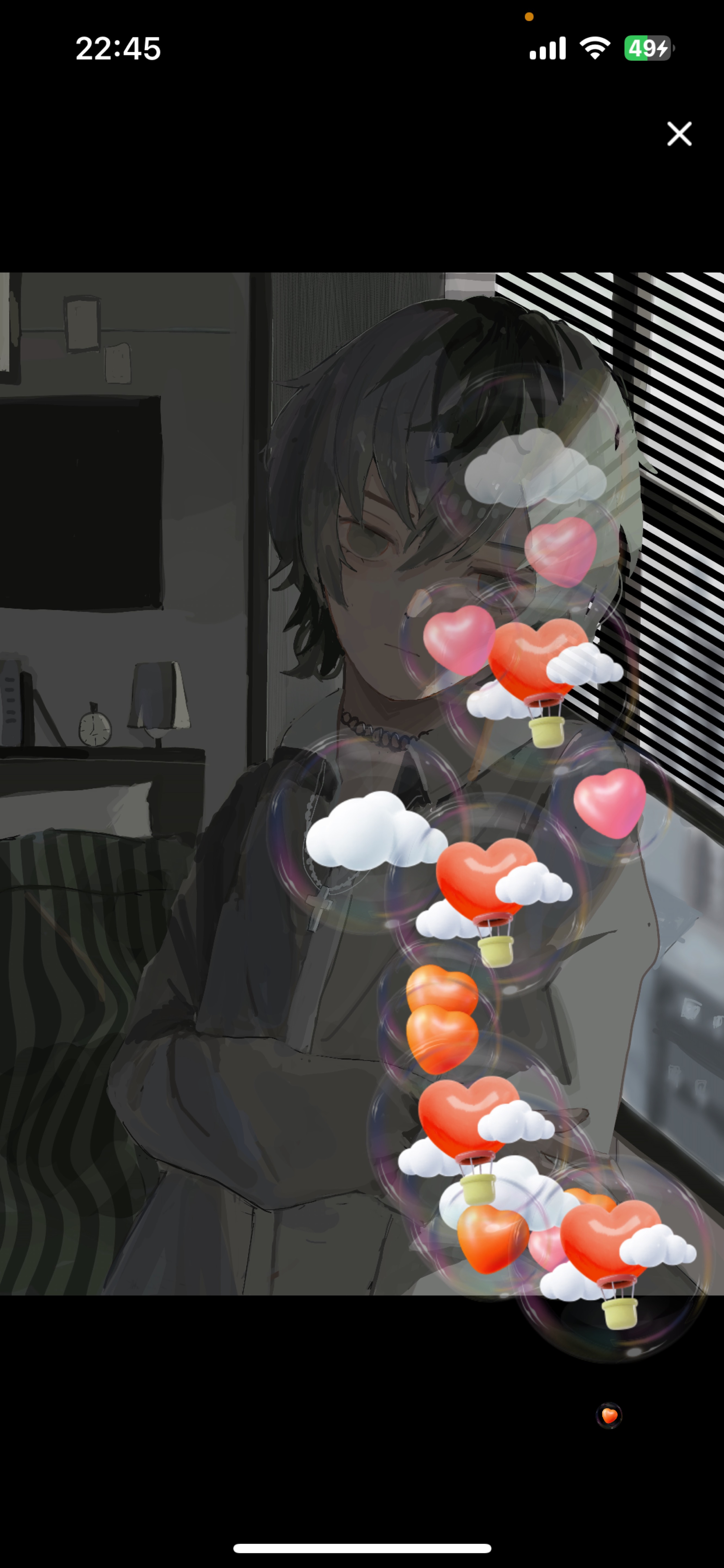 初寝◎￤君待ち。 ♔ꚟ