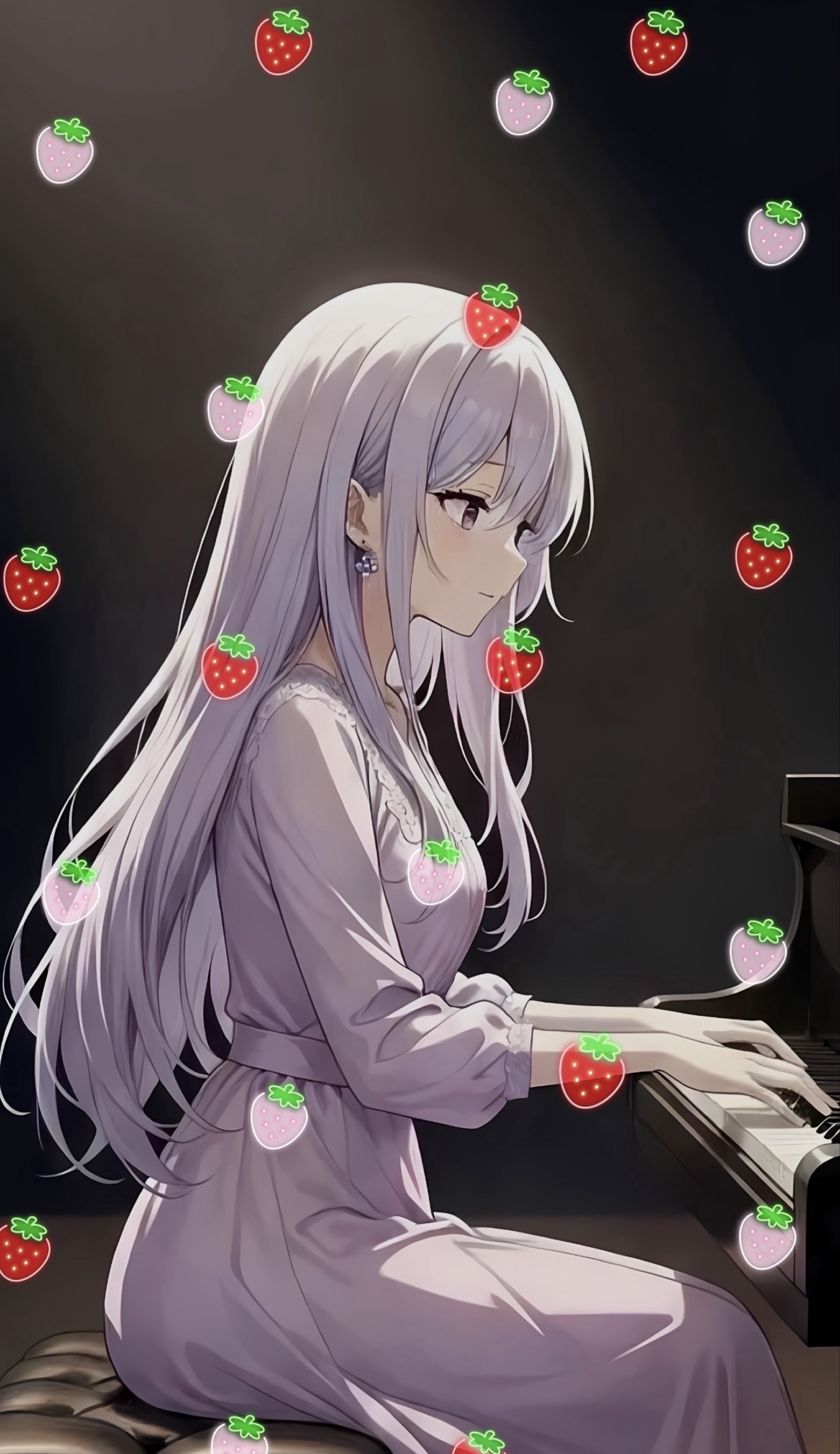 寝潜初◎ピアノ練習