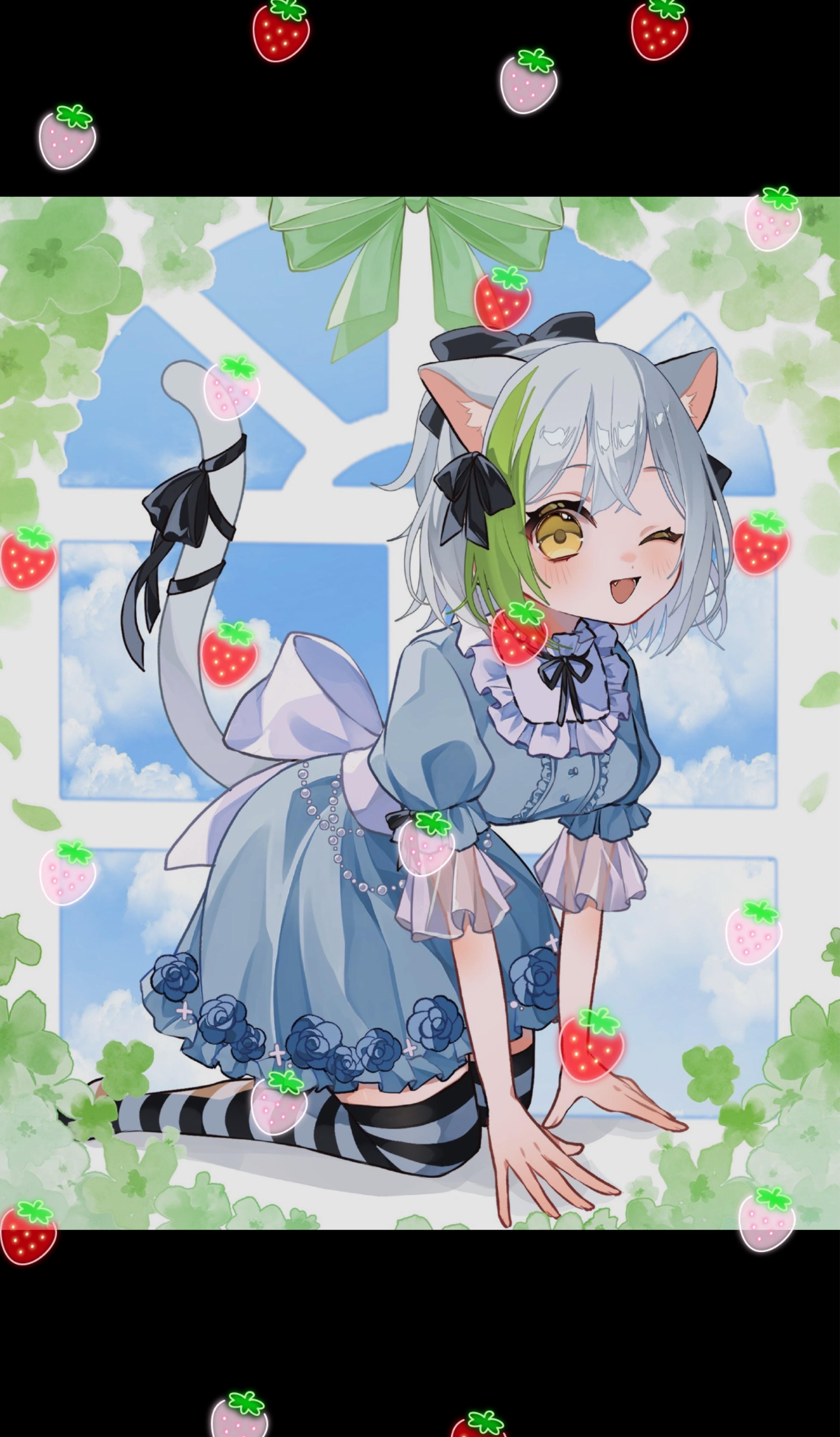 初潜🙆‍♀️グレートな枠🐱