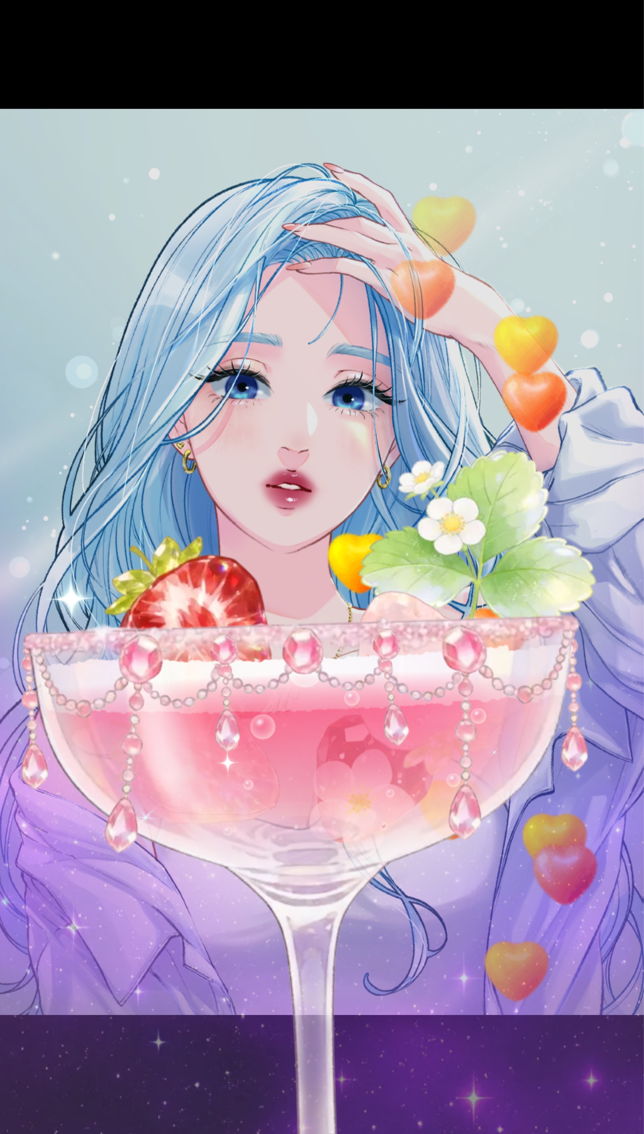 🫐◎おはよ(｡ρω-｡)┋無機材