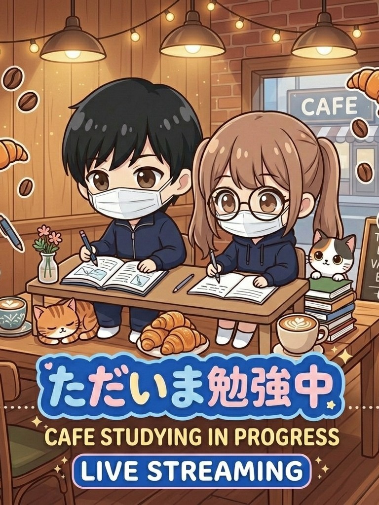 ガチ勉強わく('ω'p[]q💫