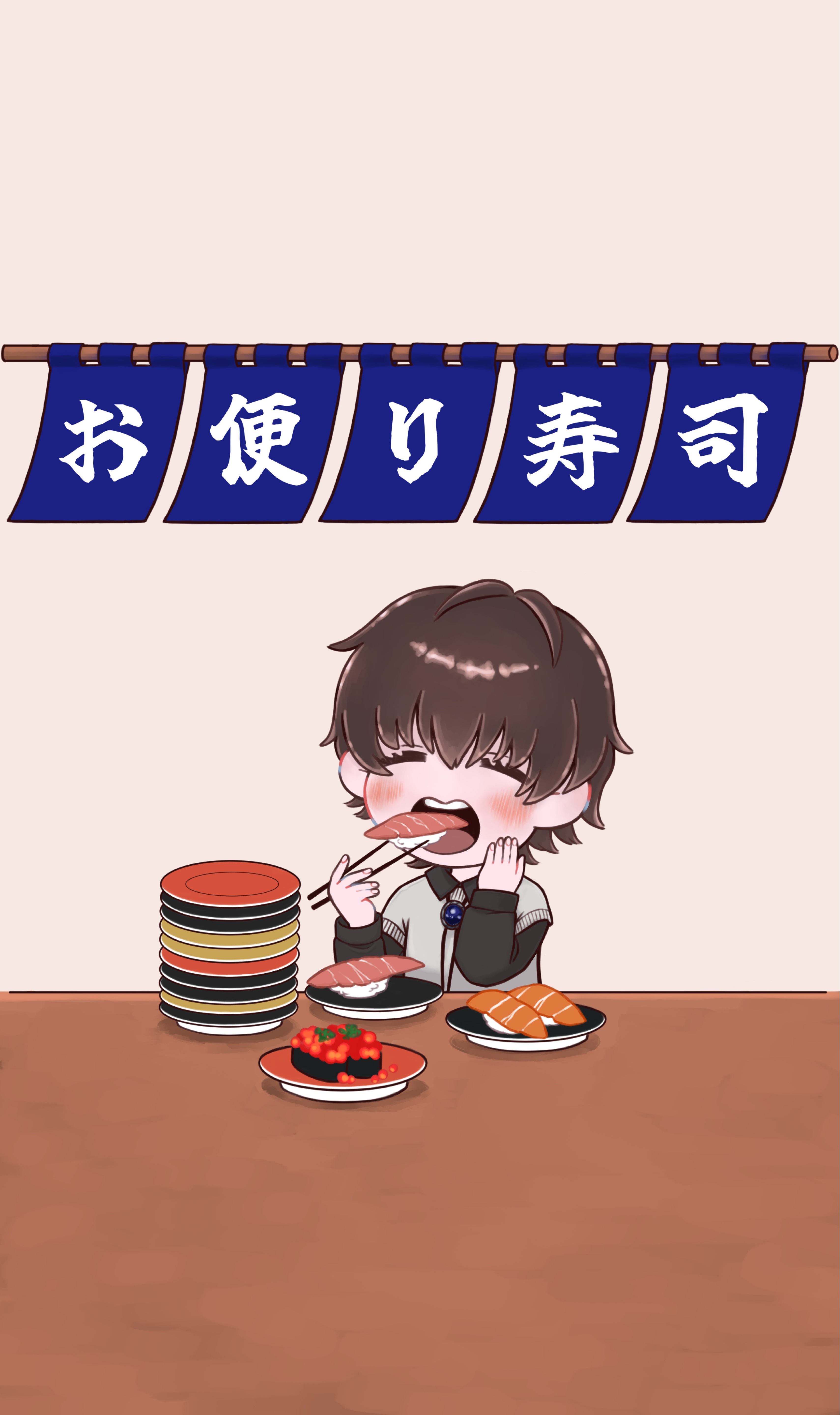 お便り寿司チャレンジ🍣inはま寿司