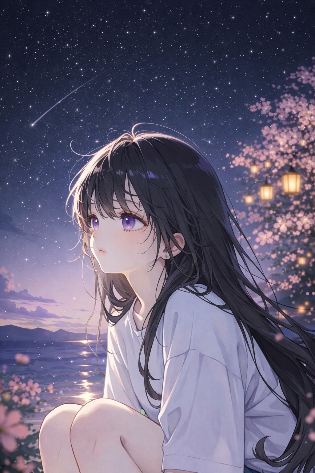 夜更かしさんどーこだ🌃🌸