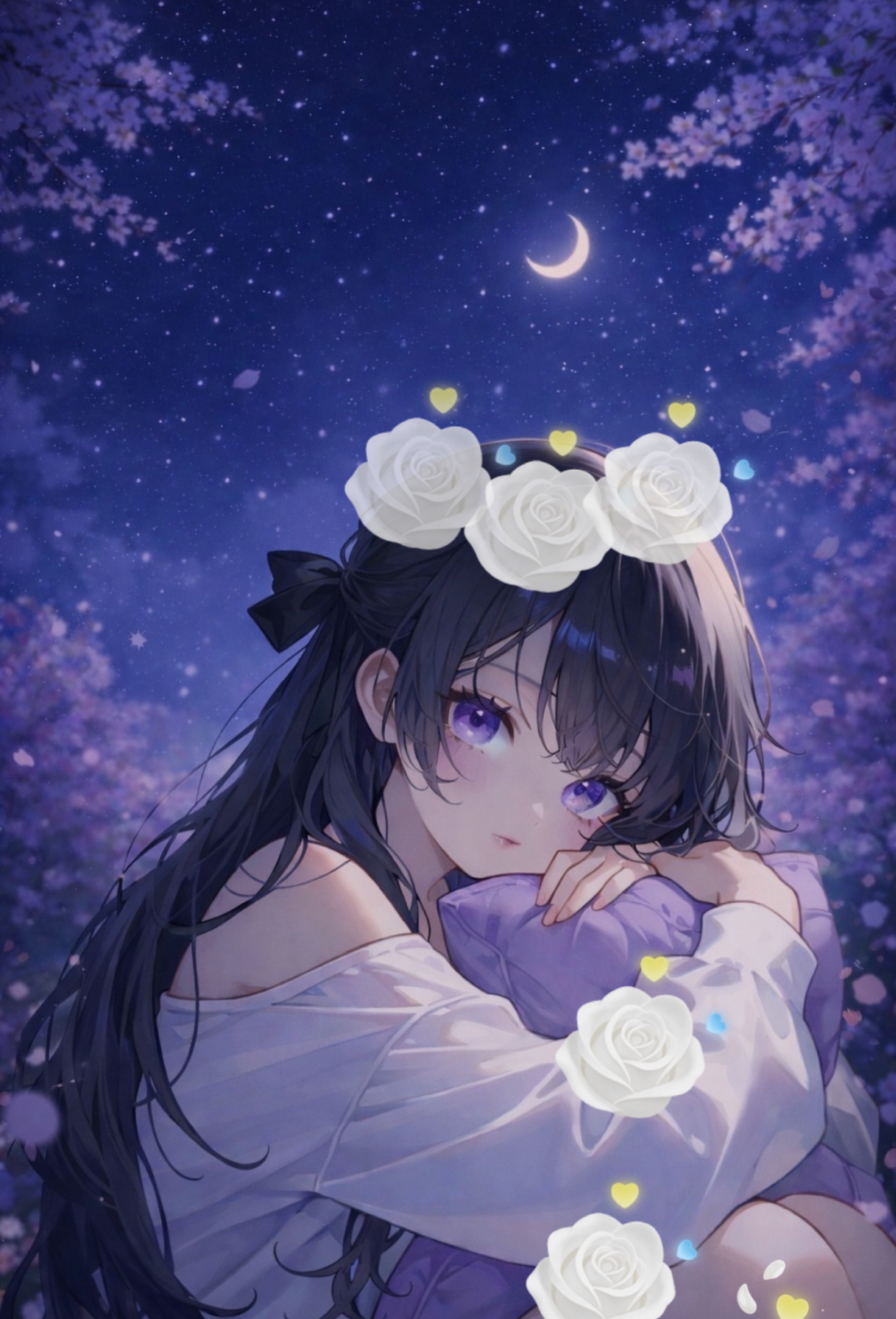 夜更かしさんどーこだ🌃🌸