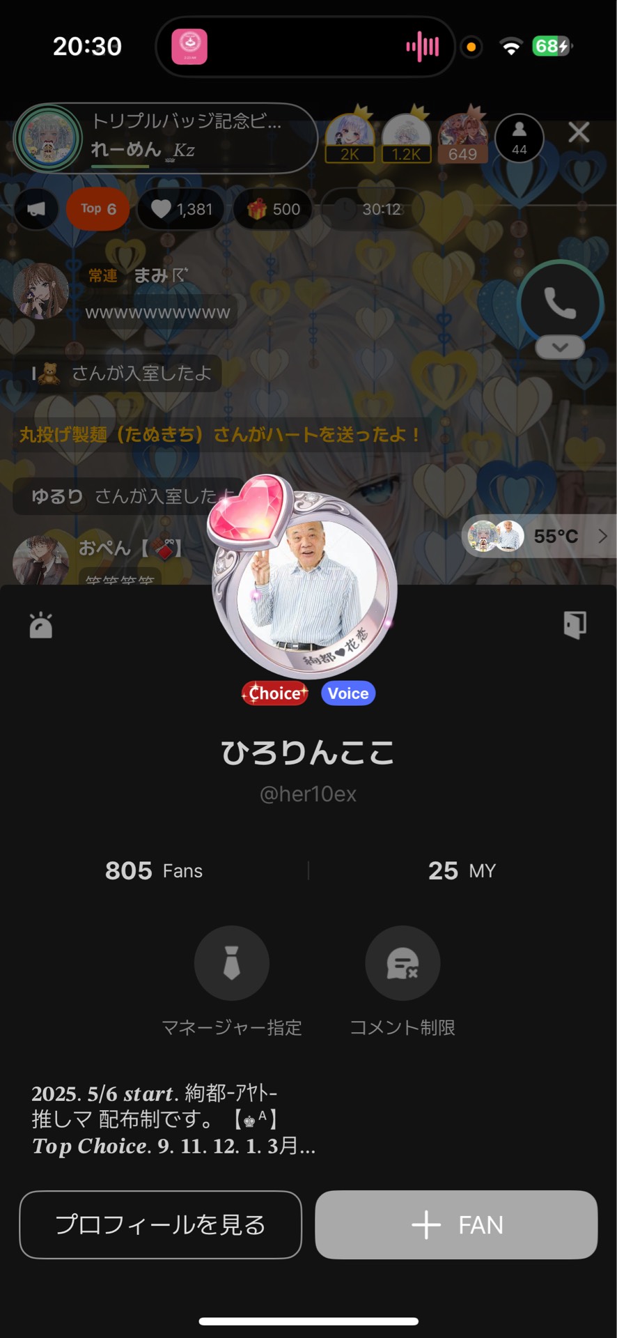 トリプルバッジ記念ビンゴ枠