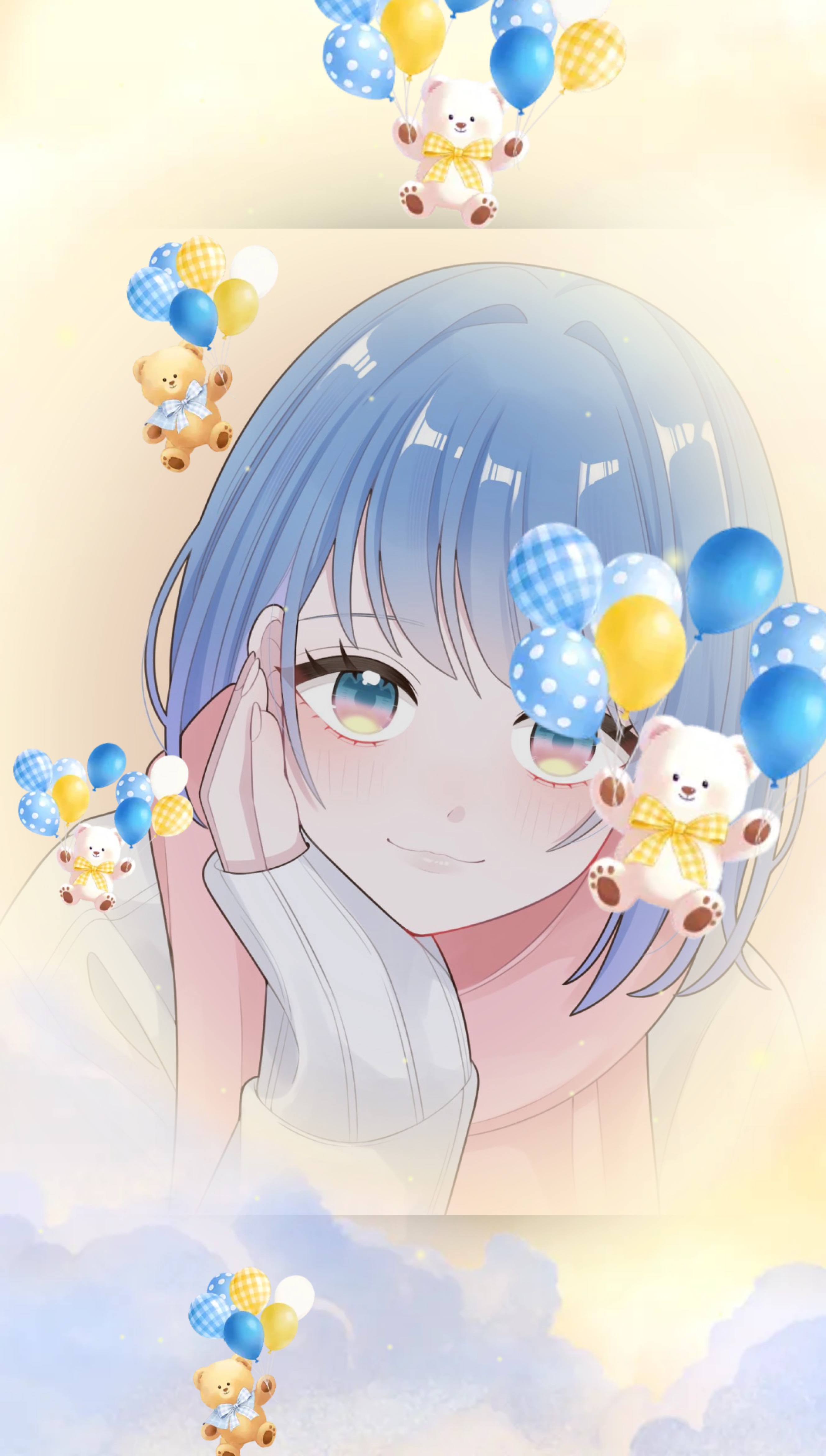 寝れないからお話しよ？