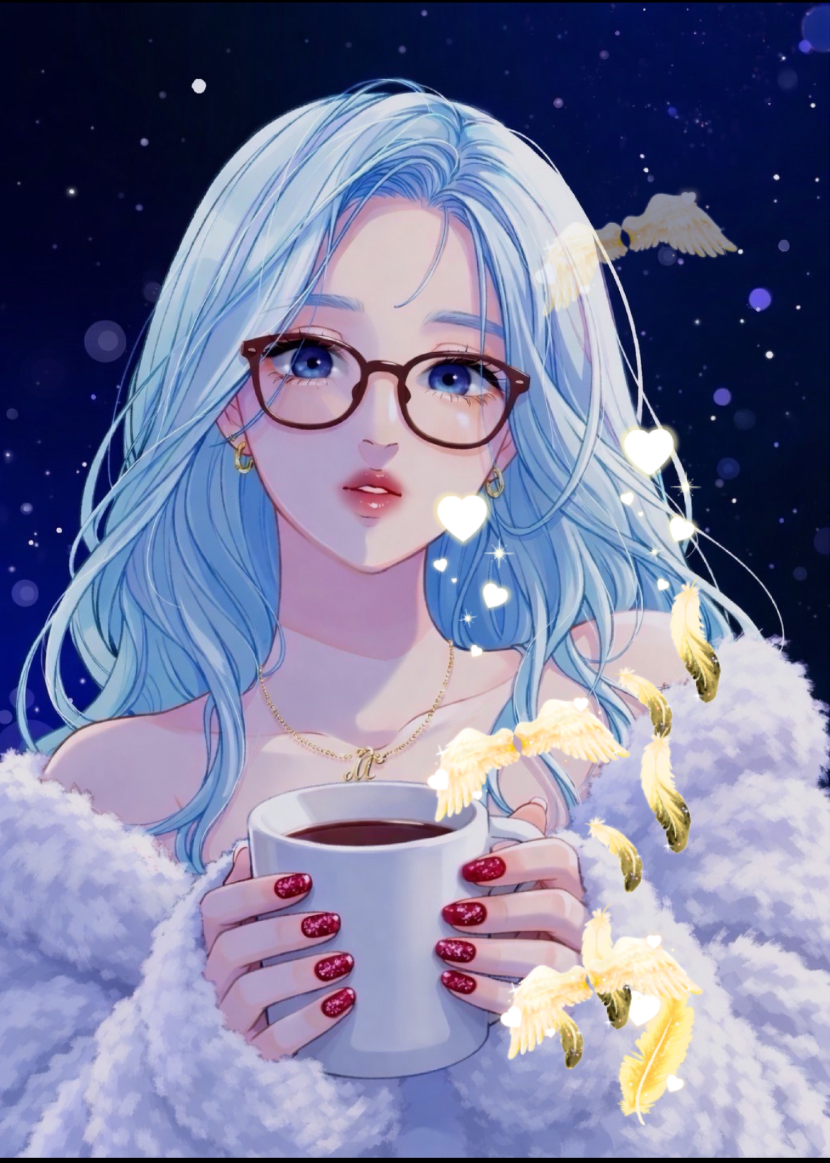 🫐◎おはよー┋無機材