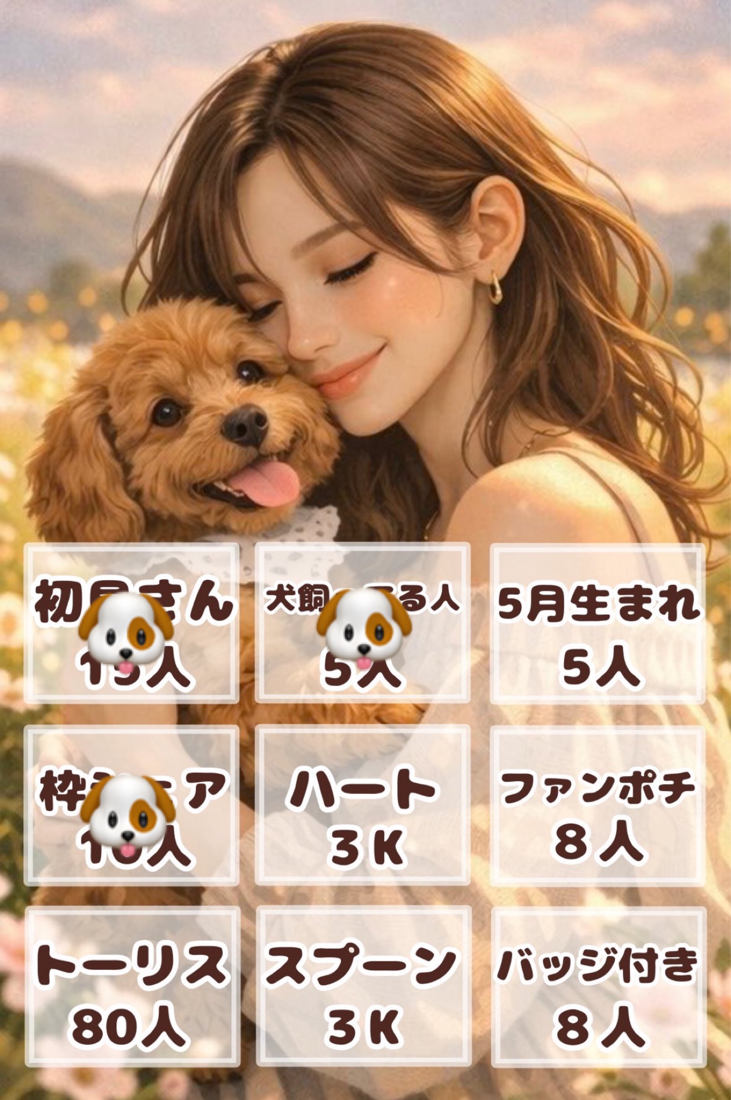 (初◎)5月生まれさん募集！ビンゴ企画！