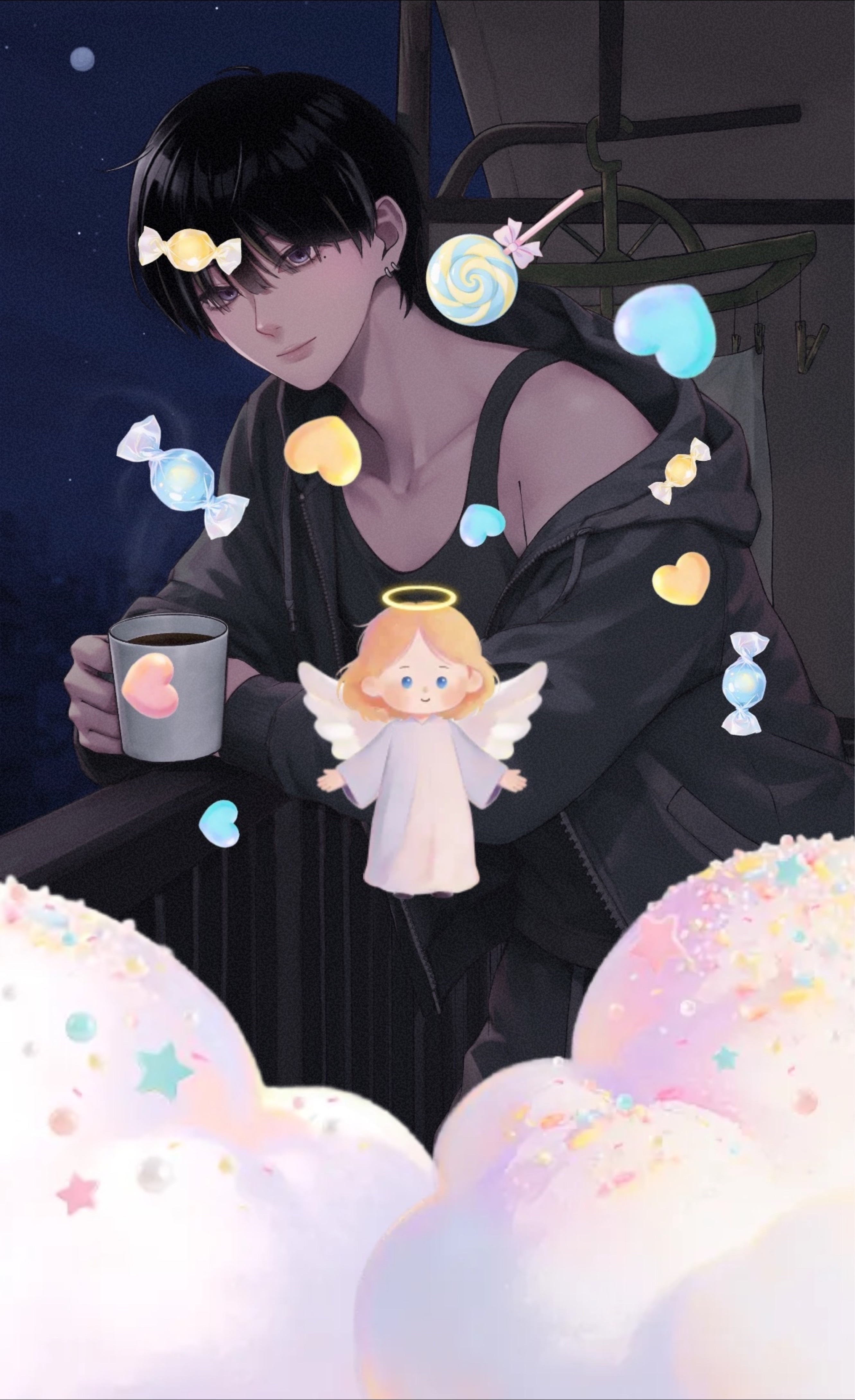 寝潜◎おいで〜