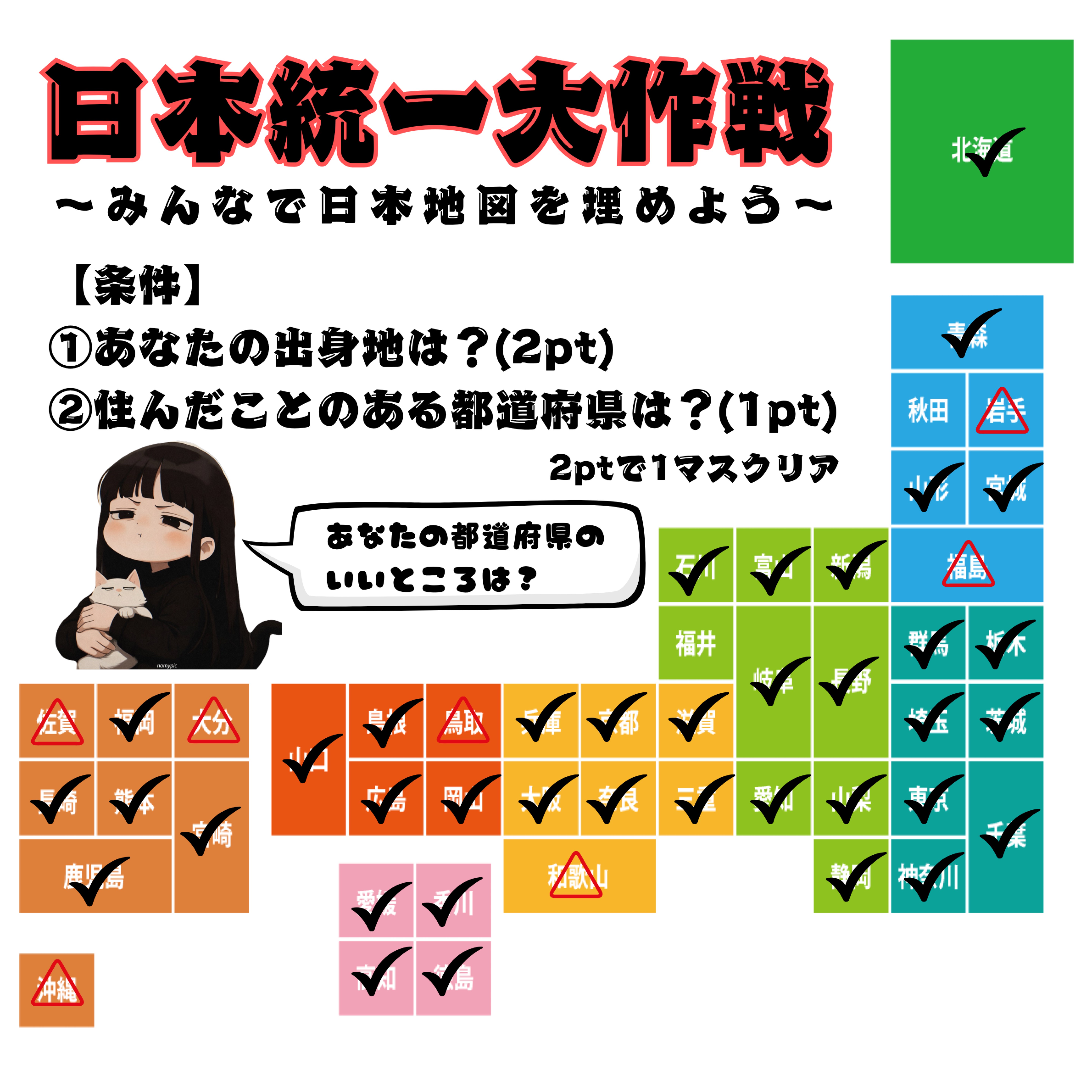 日本統一大作戦‼️ 和歌山来てください‼
