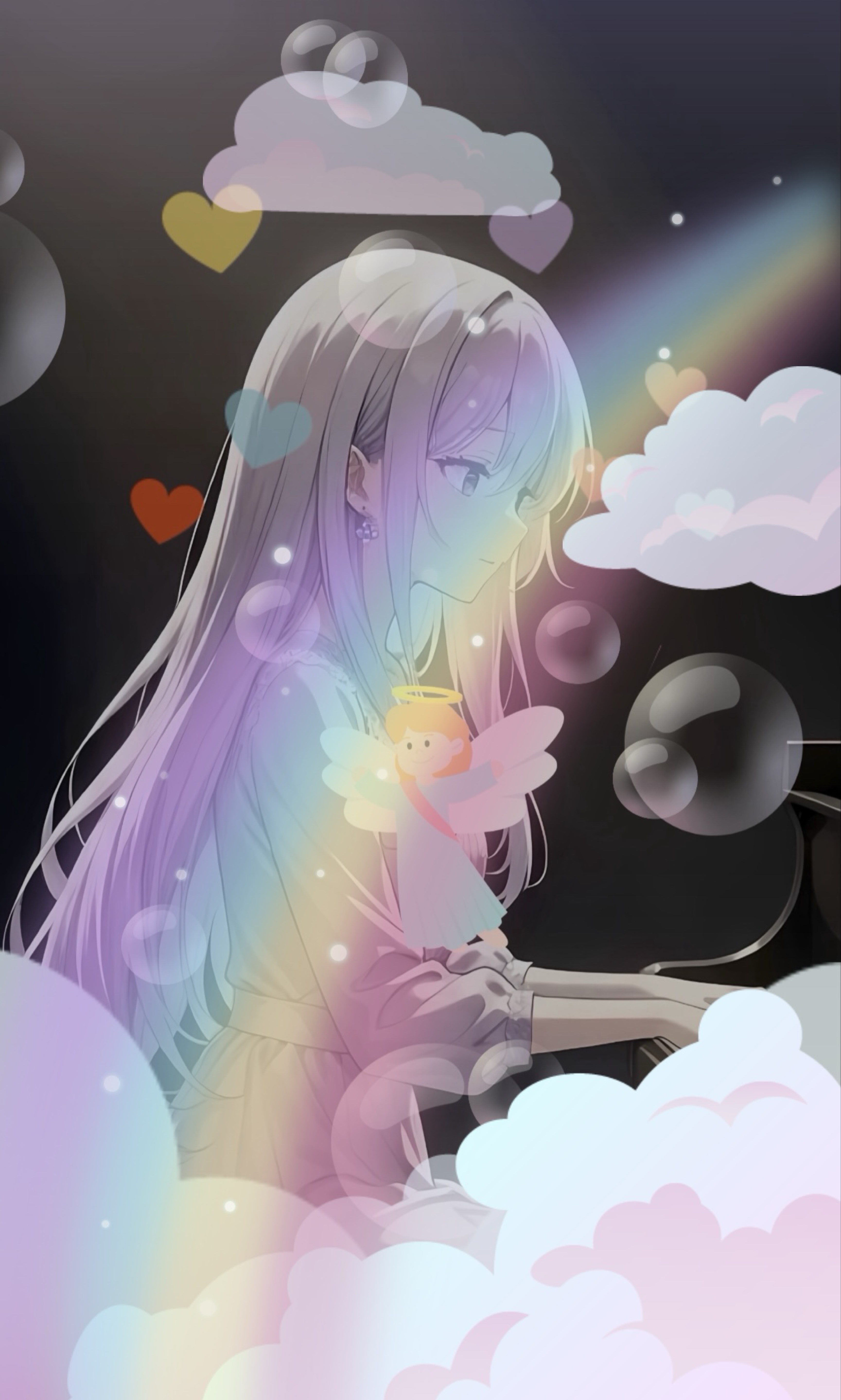 寝潜初◎ピアノ練習