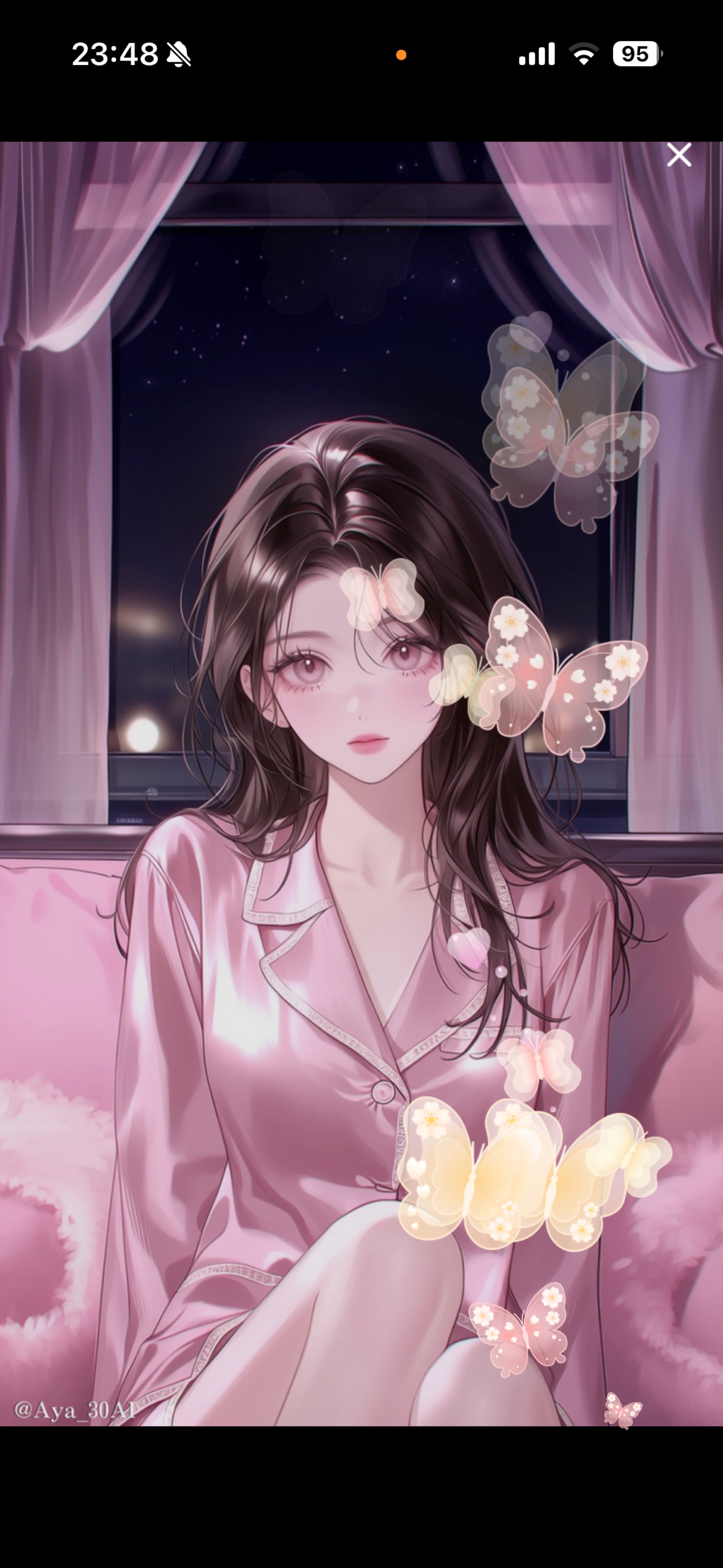 寝る前にちょとだけ♡