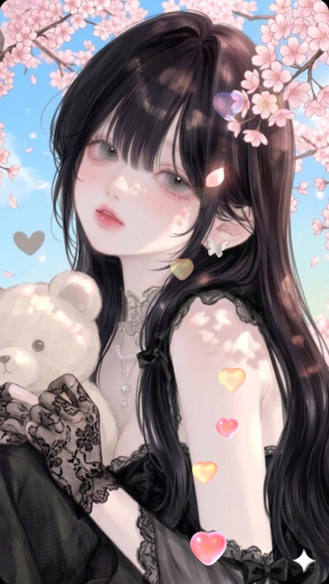 桜が咲いてる夜にこっそり