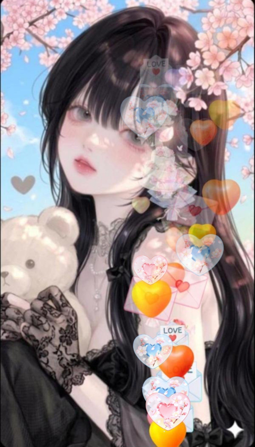 桜が咲いてる夜にこっそり