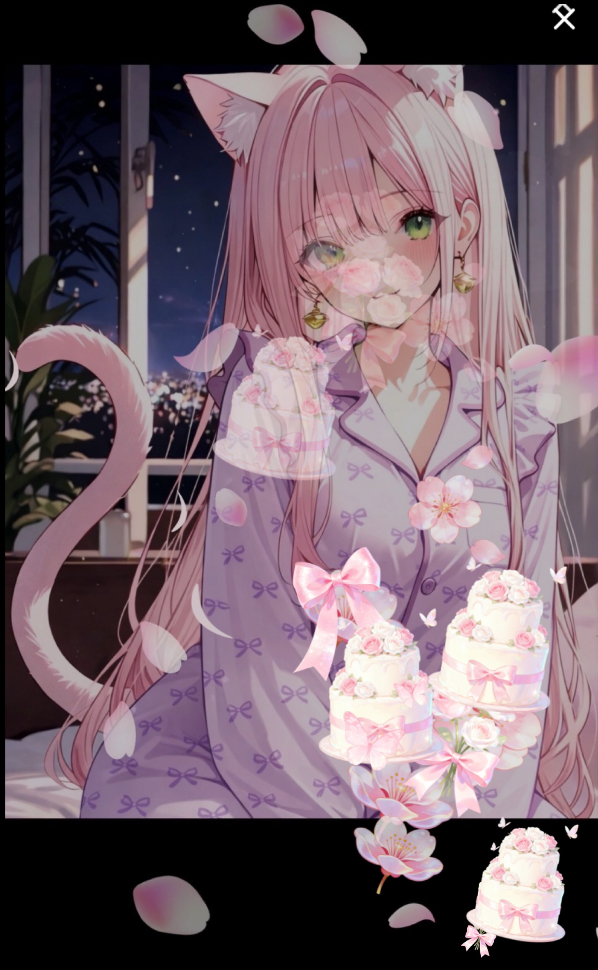 ここでお花見しよう🌸ヒラヒラ〜