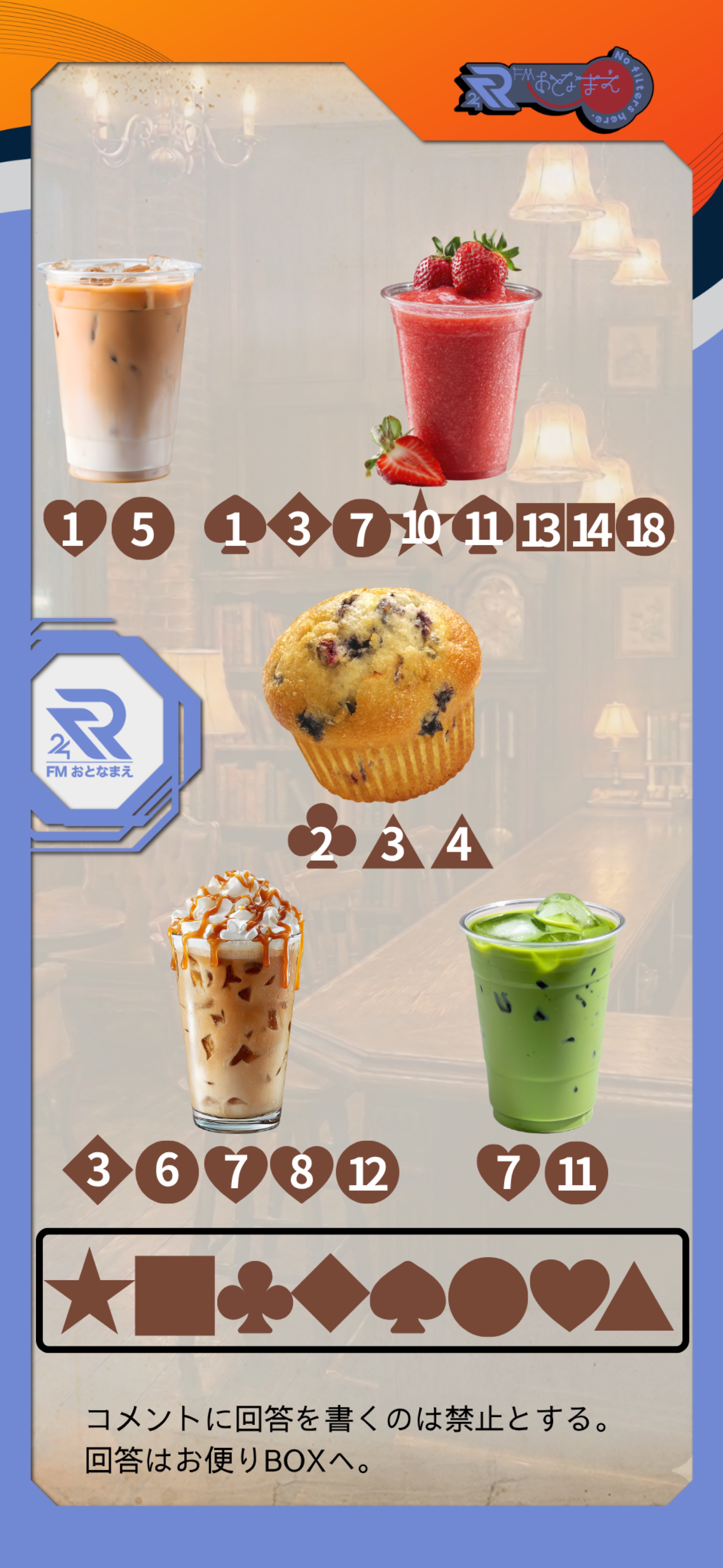 [謎解き]ようこそ、アンラベルカフェへ