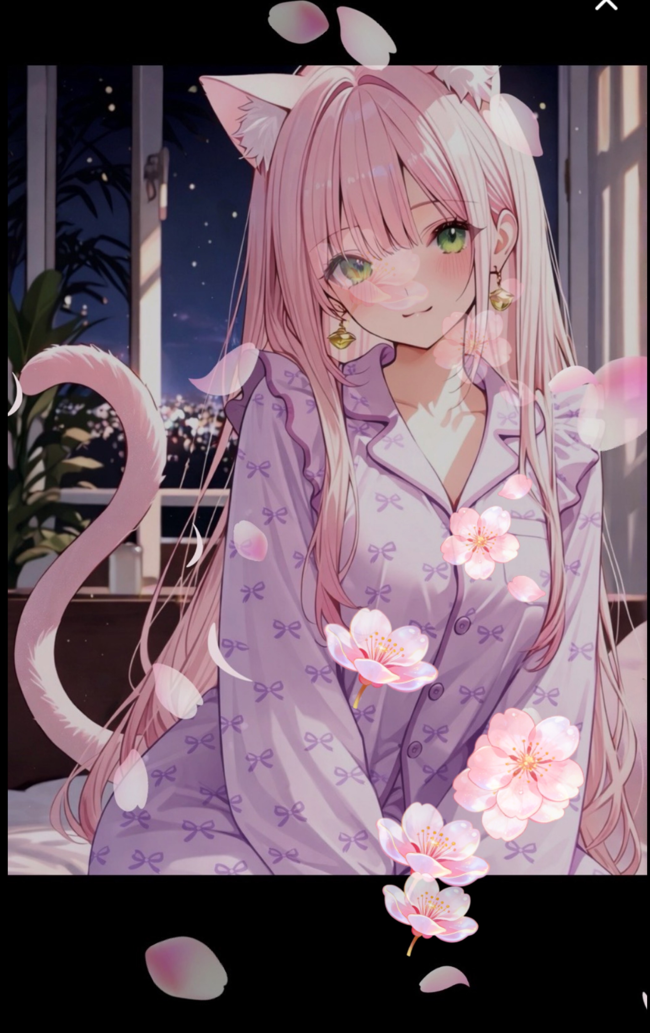 ここでお花見しよう🌸ヒラヒラ〜