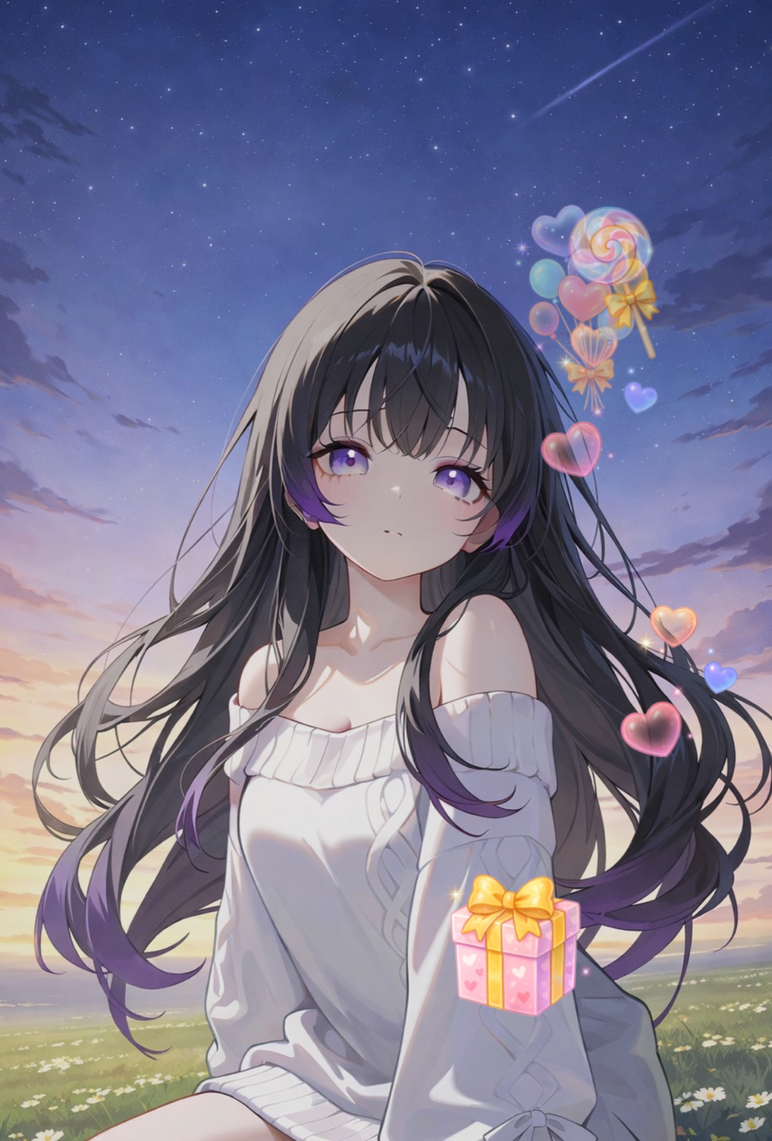 桜が綺麗な夜に君に会いたい🌸